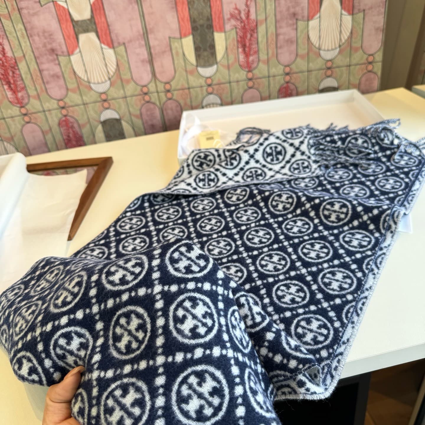 C30715 🧣High-quality imported cashmere 🧣 — image 8