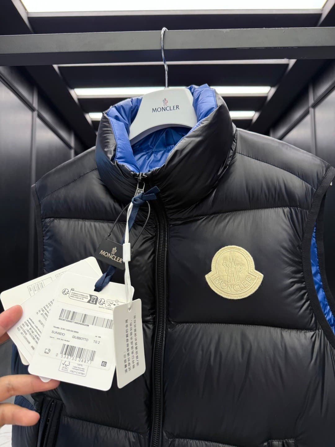 C11073 Super Grade Down ⬆️ Moner Su Men Stand-Up Down Coat. — image 3
