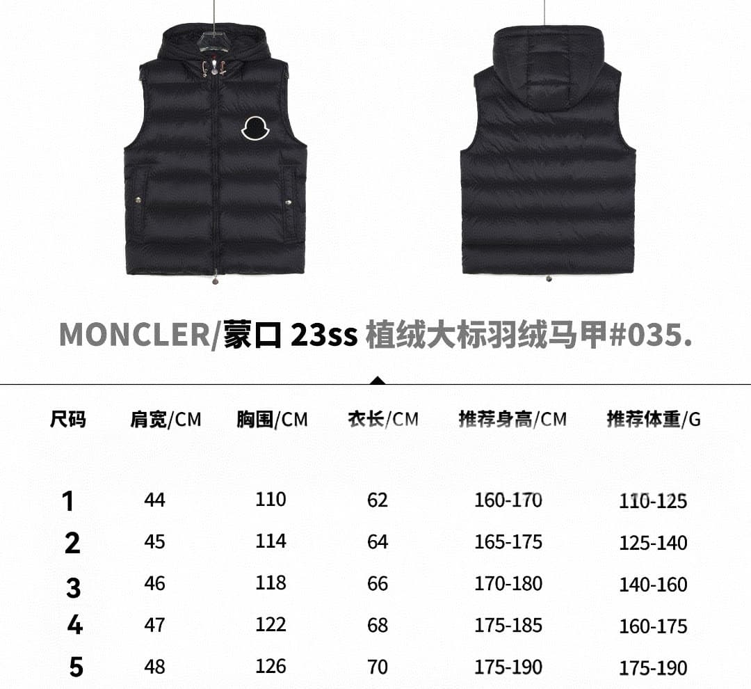 C11069 Size chart — image 1