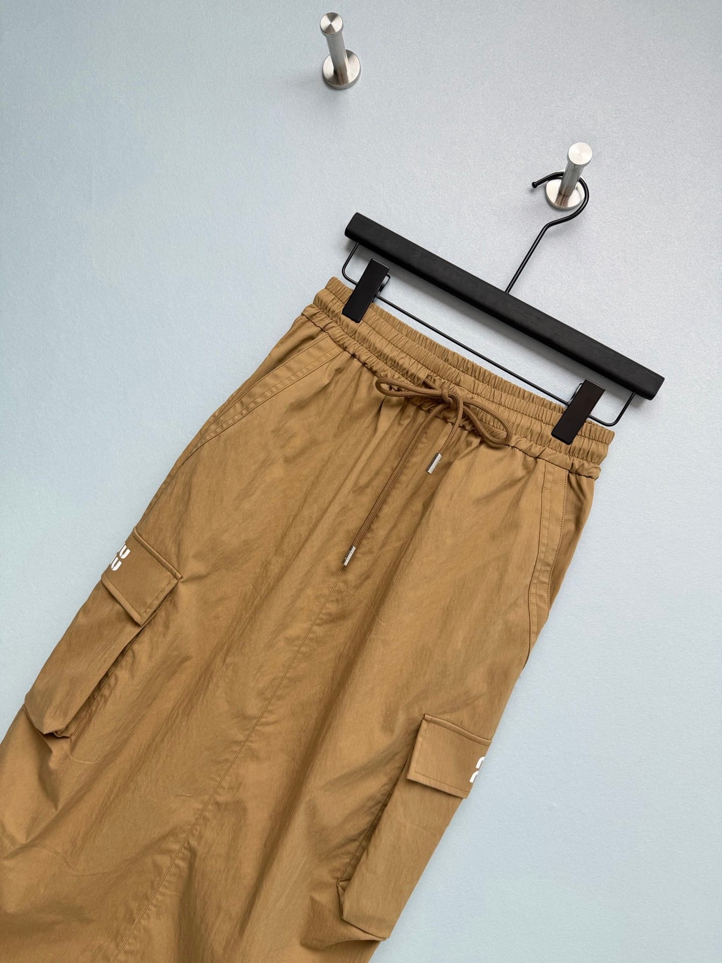 C18459 🔥🔥MIUMI*26 new vintage/retro workwear midriff dress! The MIU-style workwear midriff dress perfectly balances “coolness” and “girliness”. Made of quick-drying nylon fabric, it’s highly breathable in summer, wrinkle-resistant and easy to care for—no  — image 3