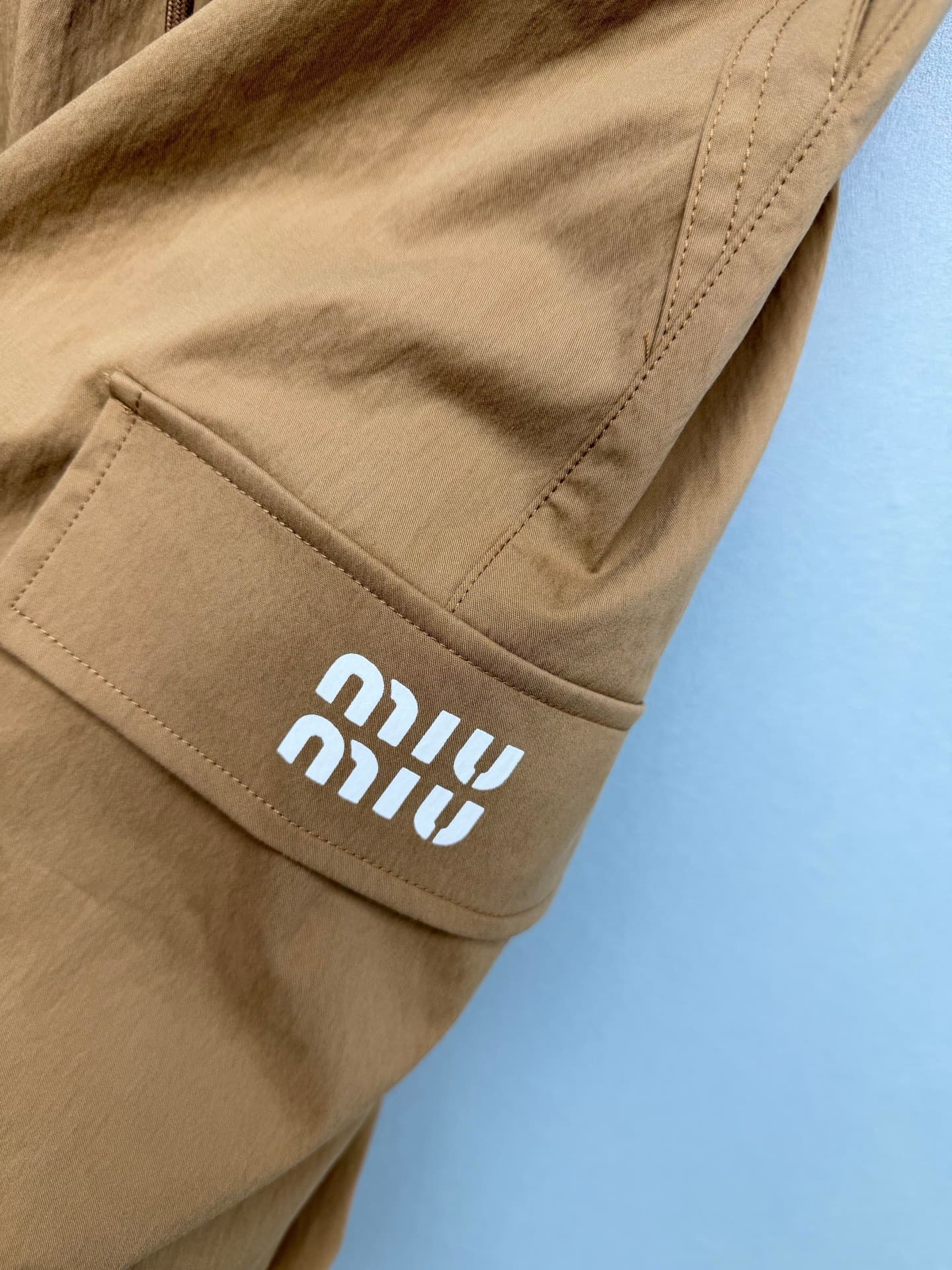 C18459 🔥🔥MIUMI*26 new vintage/retro workwear midriff dress! The MIU-style workwear midriff dress perfectly balances “coolness” and “girliness”. Made of quick-drying nylon fabric, it’s highly breathable in summer, wrinkle-resistant and easy to care for—no  — image 6