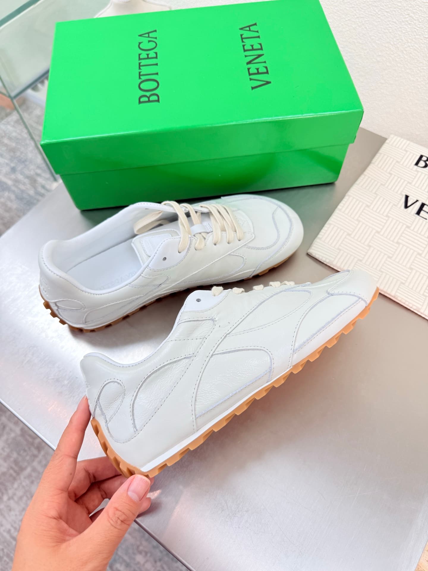 C227 Full cowhide BV Orbit Flash sneakers — image 8