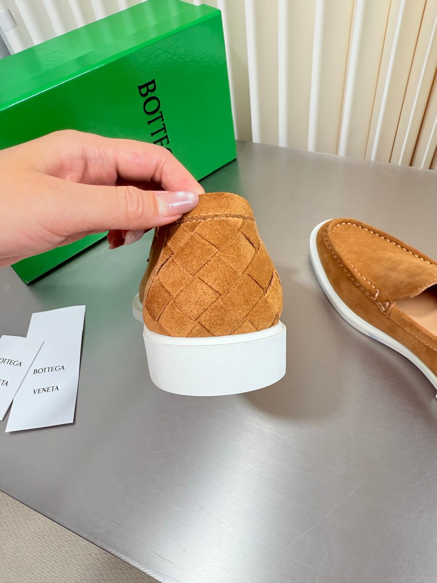 D13723 BV hand-knitted heeled Leif shoes — image 8