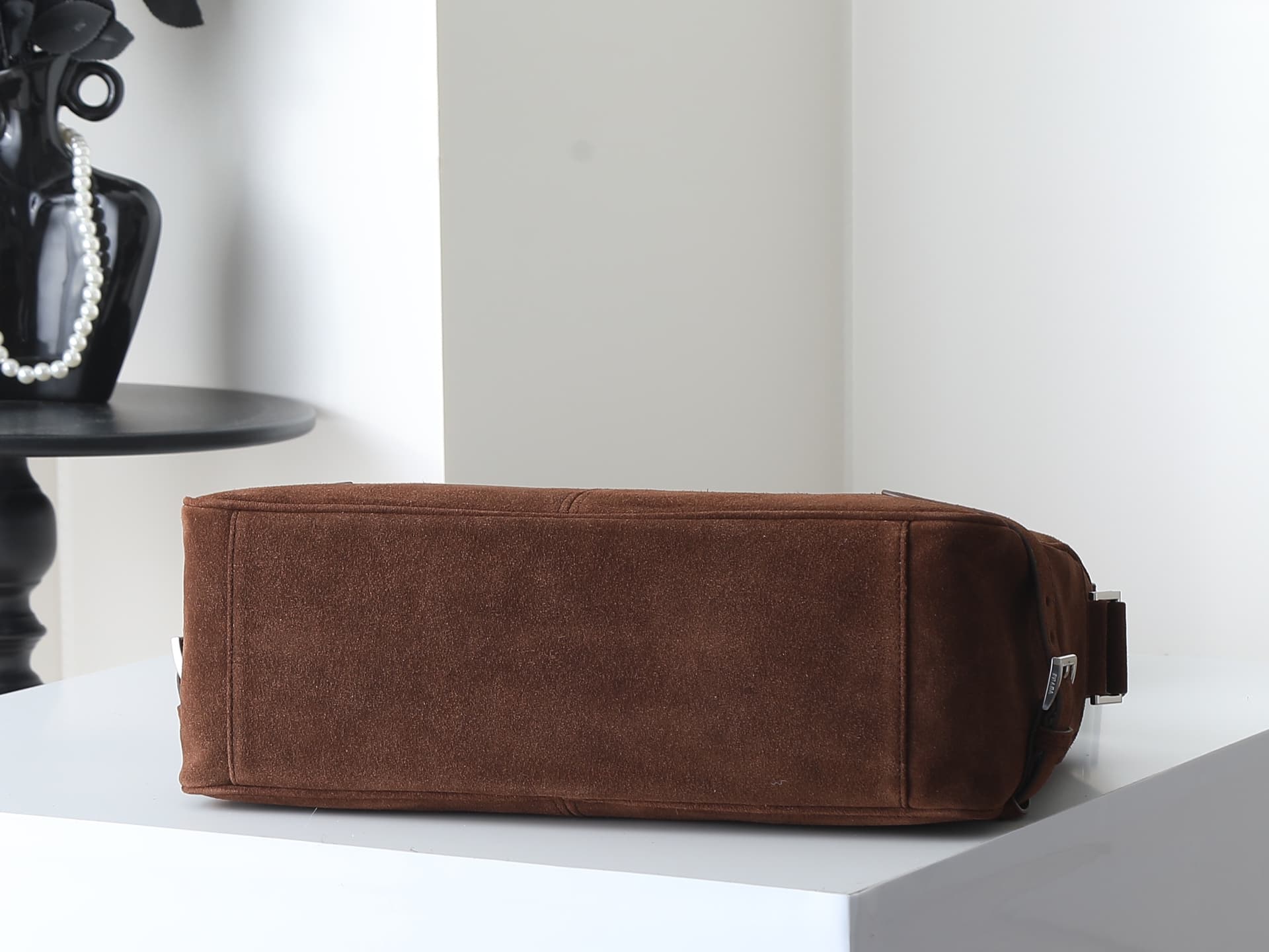C6966 🎉 New delivery bag 🎉 2VH187 leather, dark brown 🎉🎉 — image 4