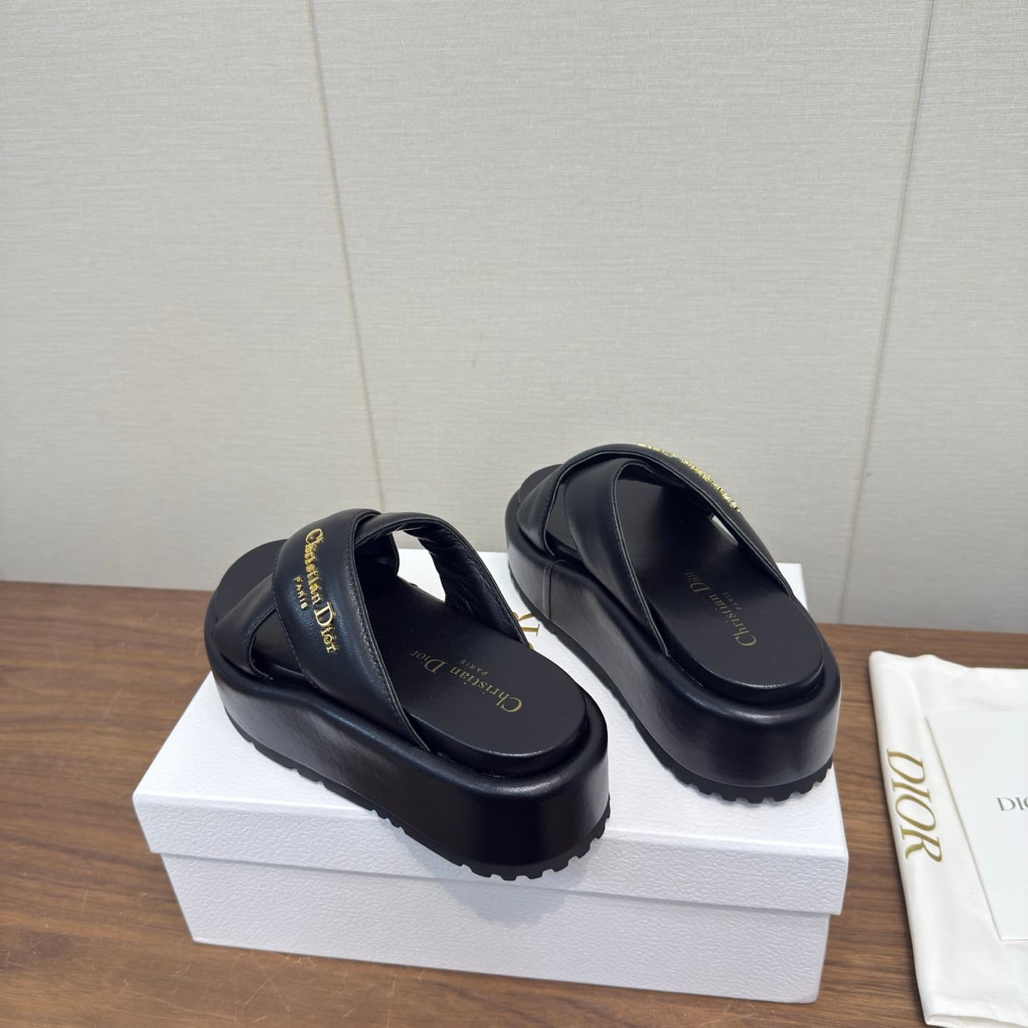 D5767 Dior 26ss – New spring/summer slippers with thick soles — image 8