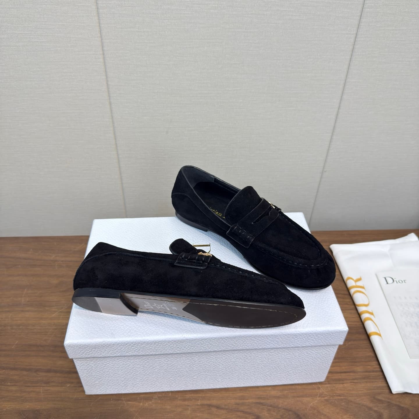 D5784 Dior Boy Collection 26ss – New model, thick sole slip-on loafers — image 5