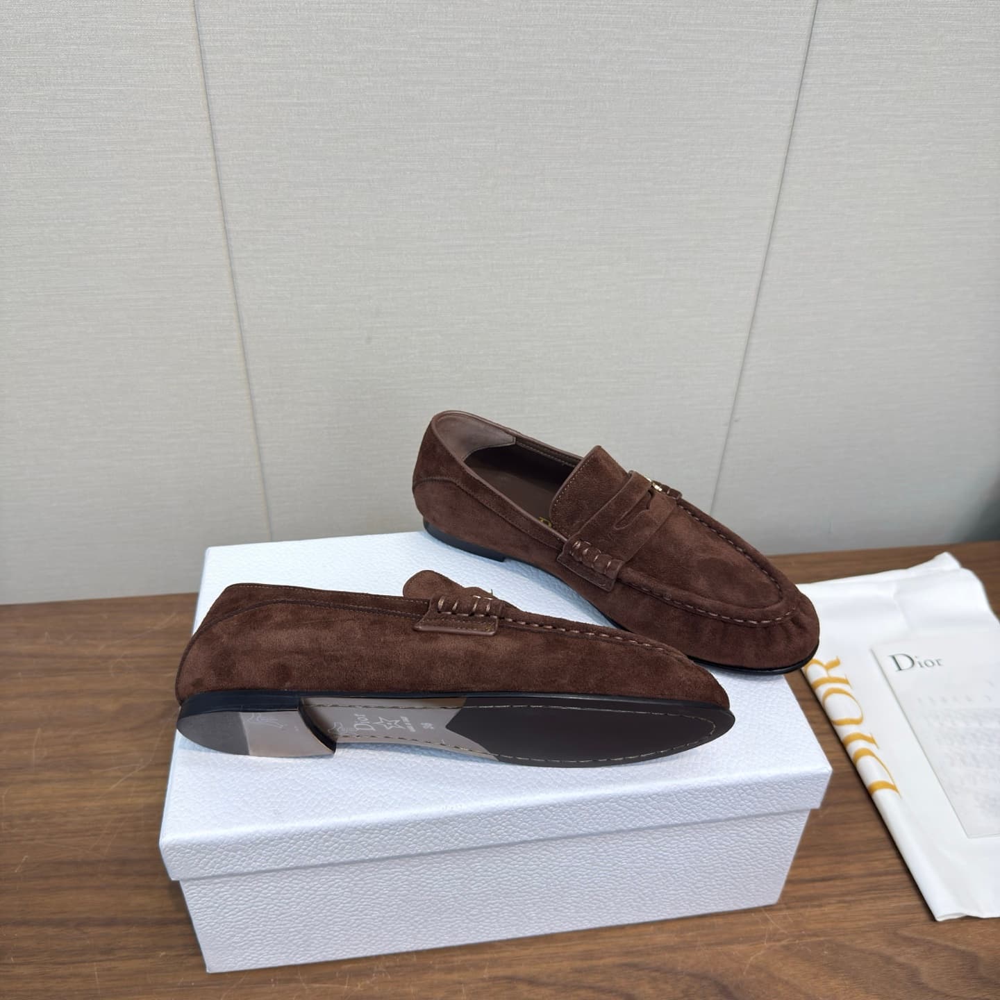 D5783 Dior Boy Collection 26ss – New model, thick-bottom slip-on loafers — image 5