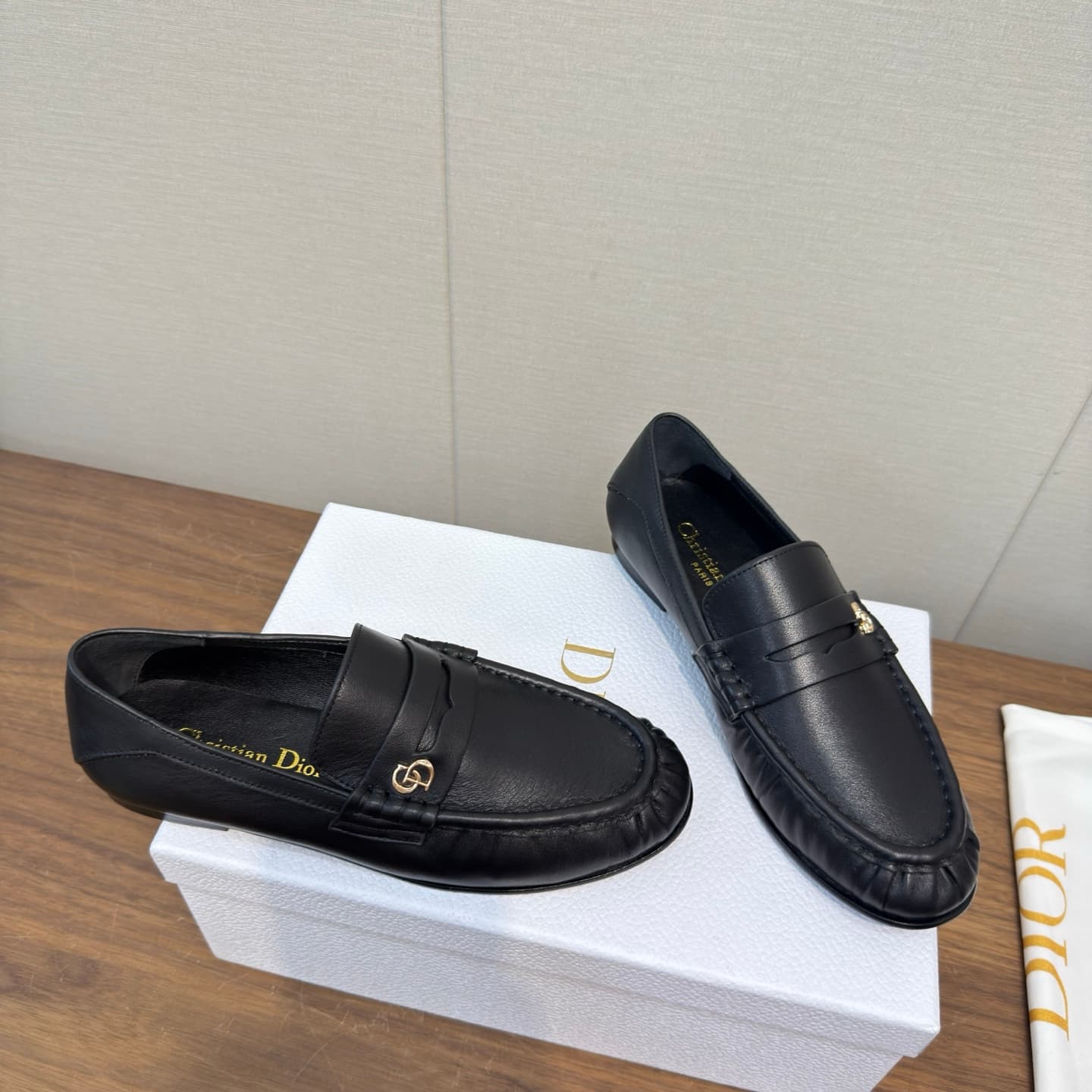 D5782 Dior Boy Collection 26ss – New model, thick sole slip-on loafers — image 7