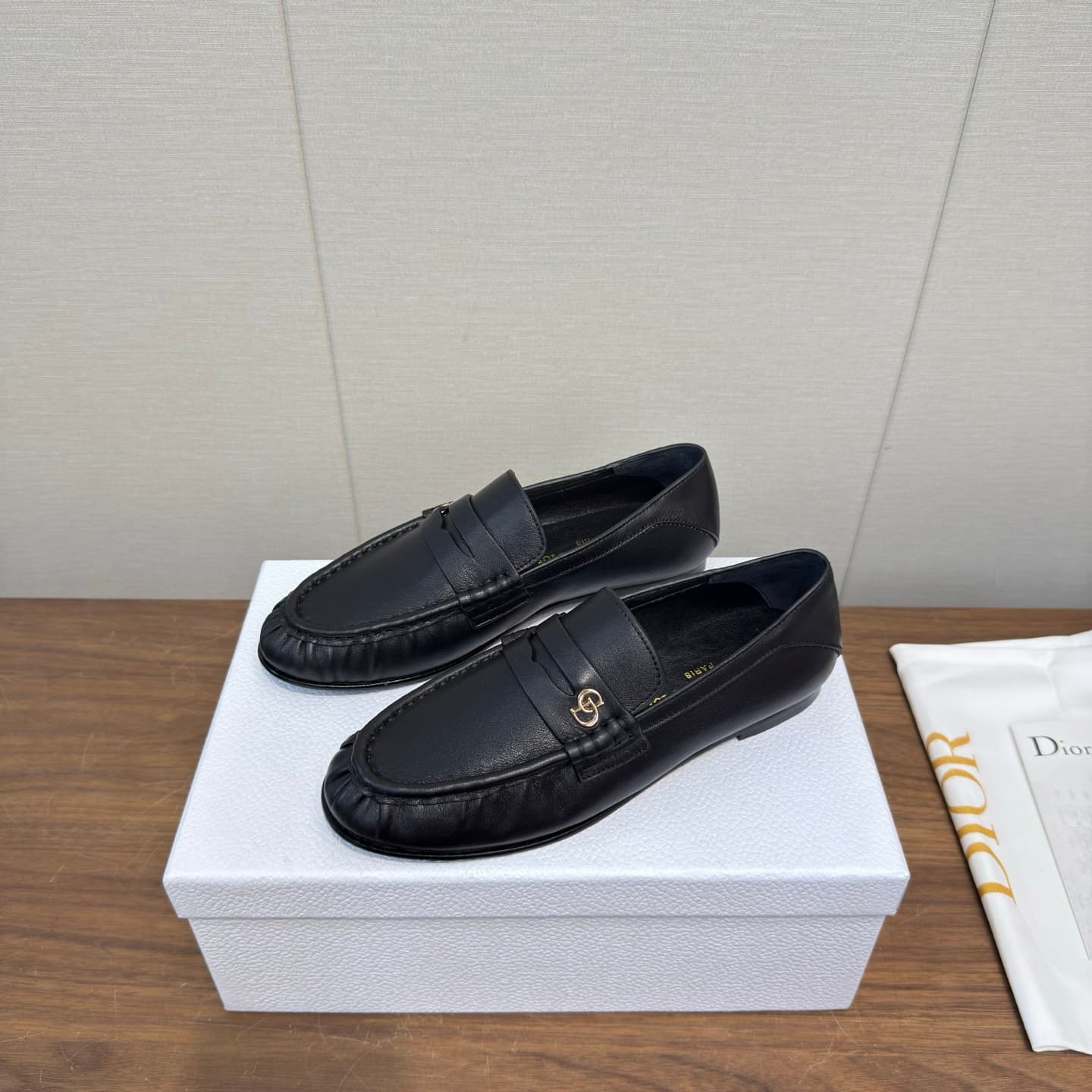 D5782 Dior Boy Collection 26ss – New model, thick sole slip-on loafers — image 2