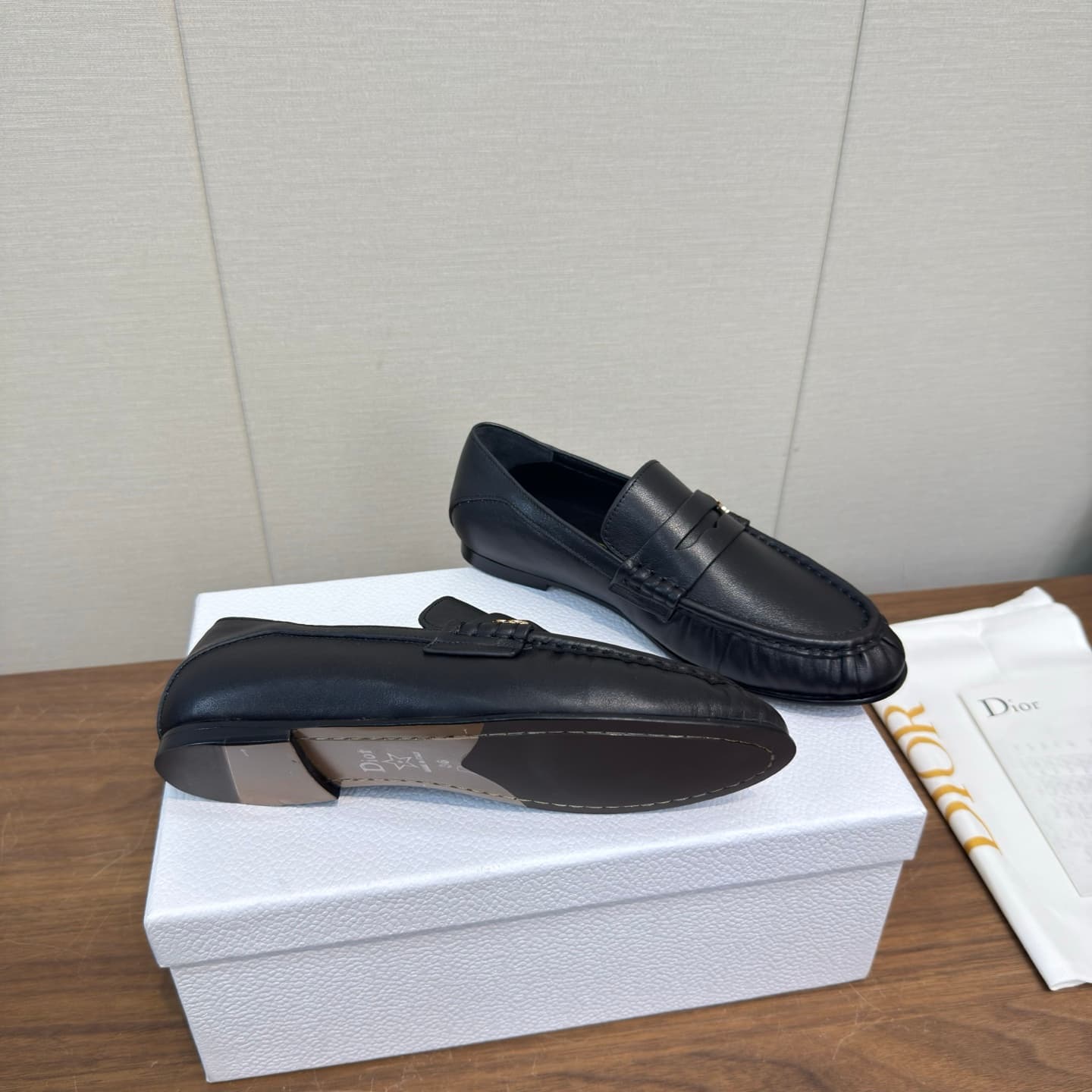 D5782 Dior Boy Collection 26ss – New model, thick sole slip-on loafers — image 5
