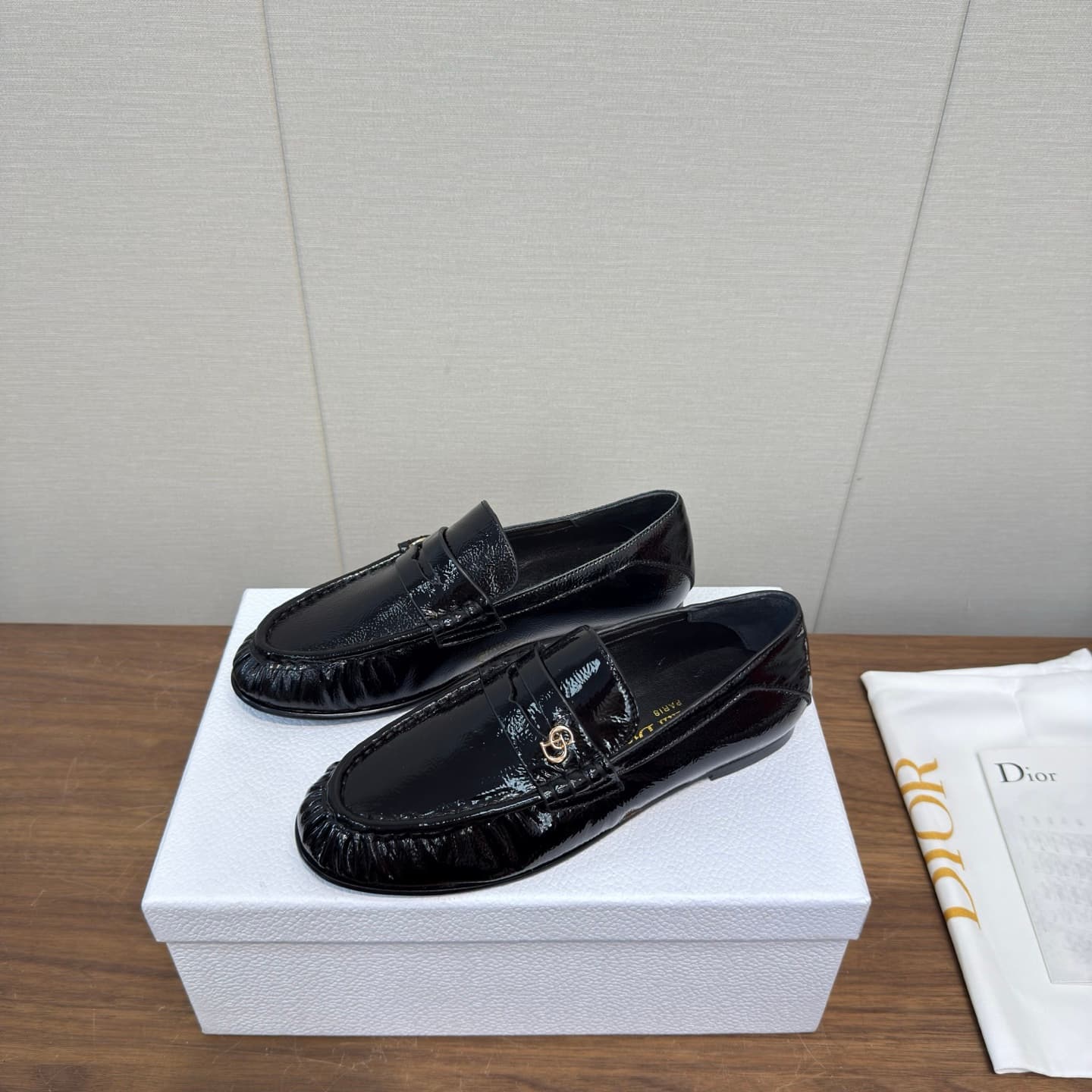 D5781 Dior Boy Collection 26ss – New model, thick sole slip-on loafers — image 2