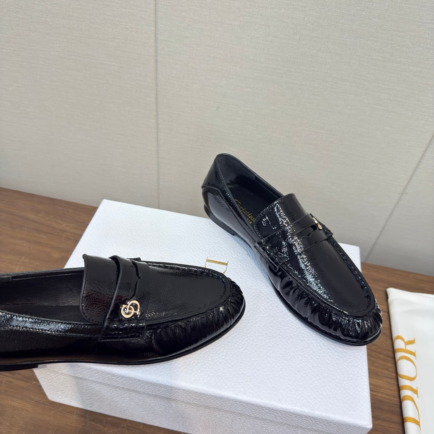 D5781 Dior Boy Collection 26ss – New model, thick sole slip-on loafers — image 7