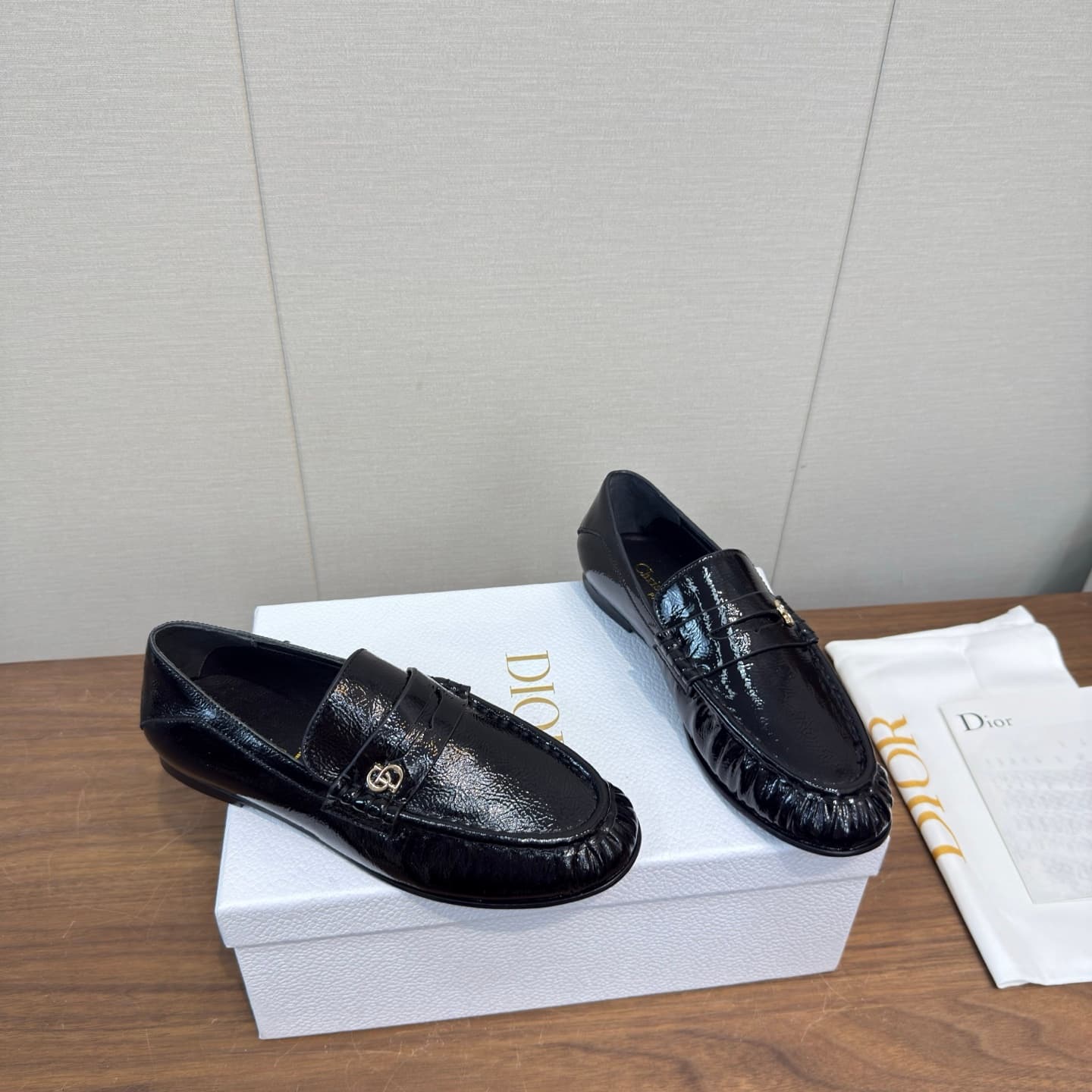 D5781 Dior Boy Collection 26ss – New model, thick sole slip-on loafers — image 3