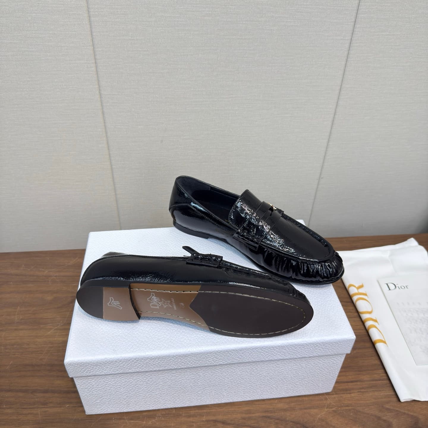 D5781 Dior Boy Collection 26ss – New model, thick sole slip-on loafers — image 5