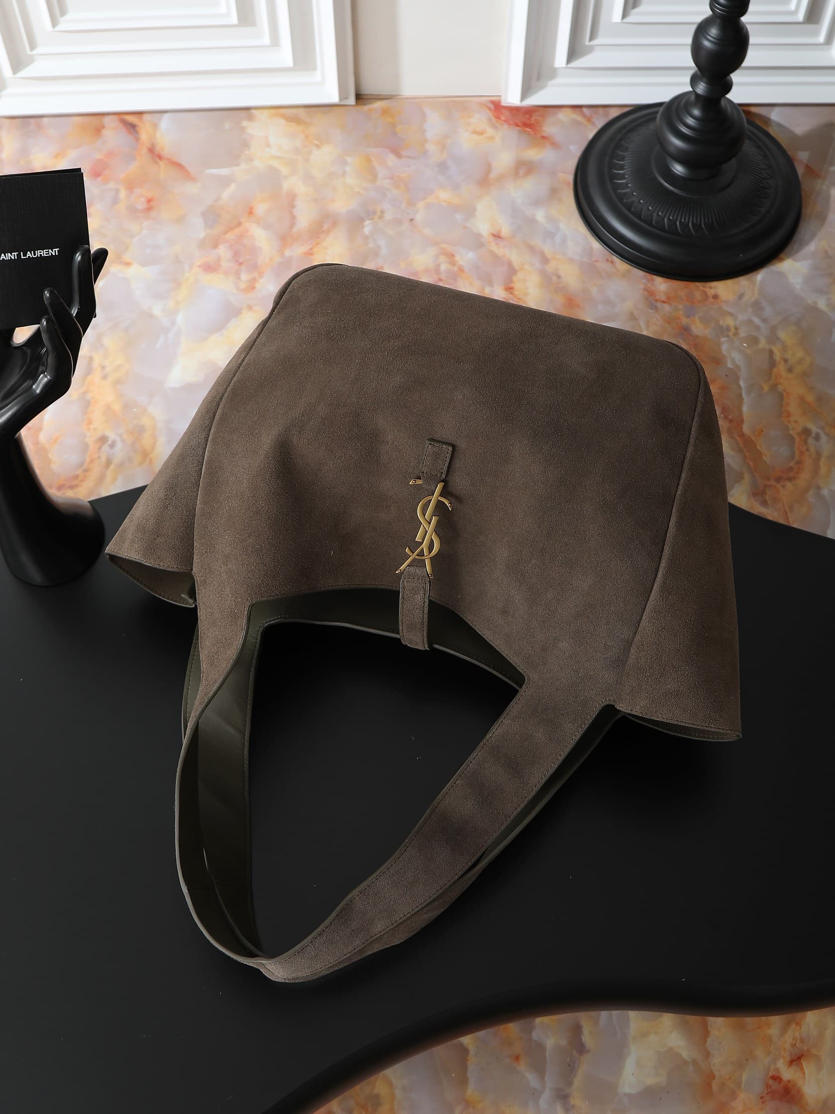 C8516 Light musk lambskin gold buttons· — image 7