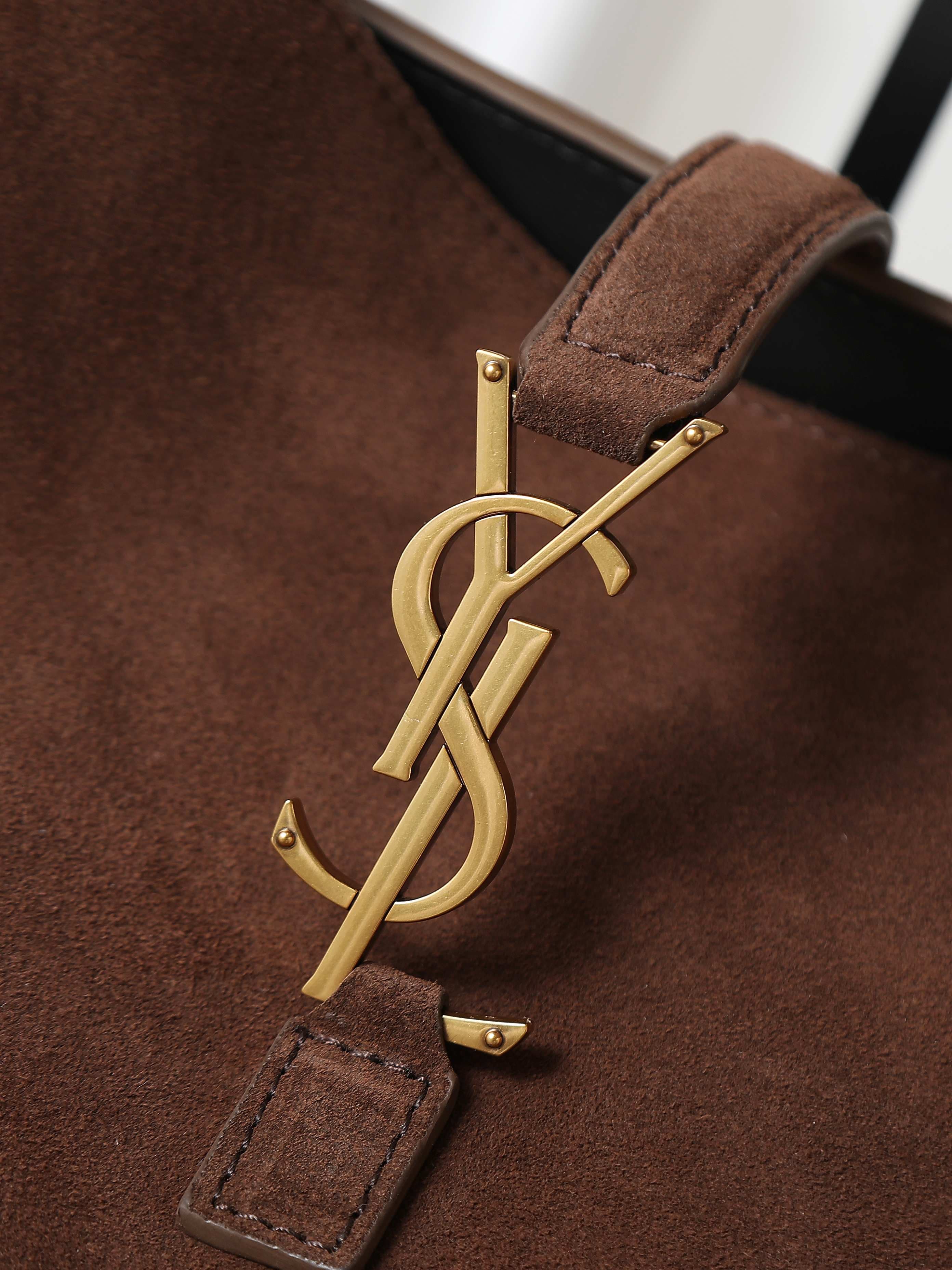 C8514 Coffee silk skin gold buttons· — image 2
