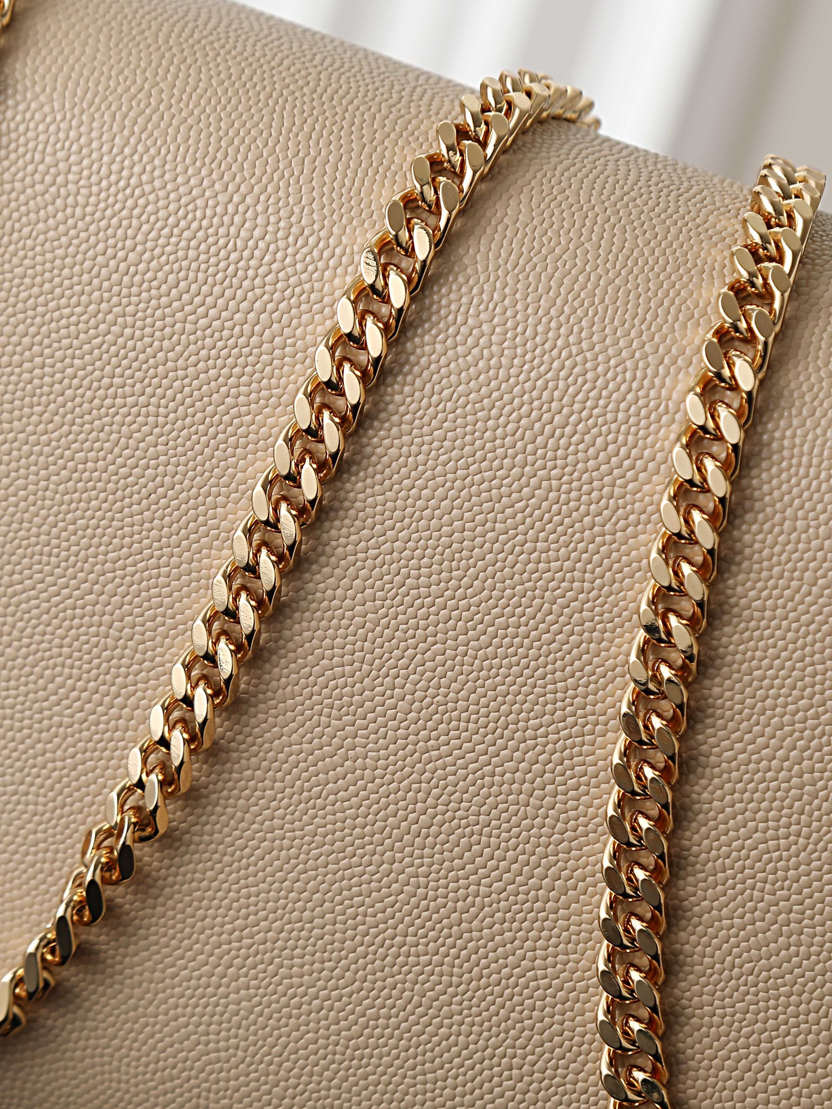 C8445 Apricot Caviar Gold Bracelet·24cm — image 7