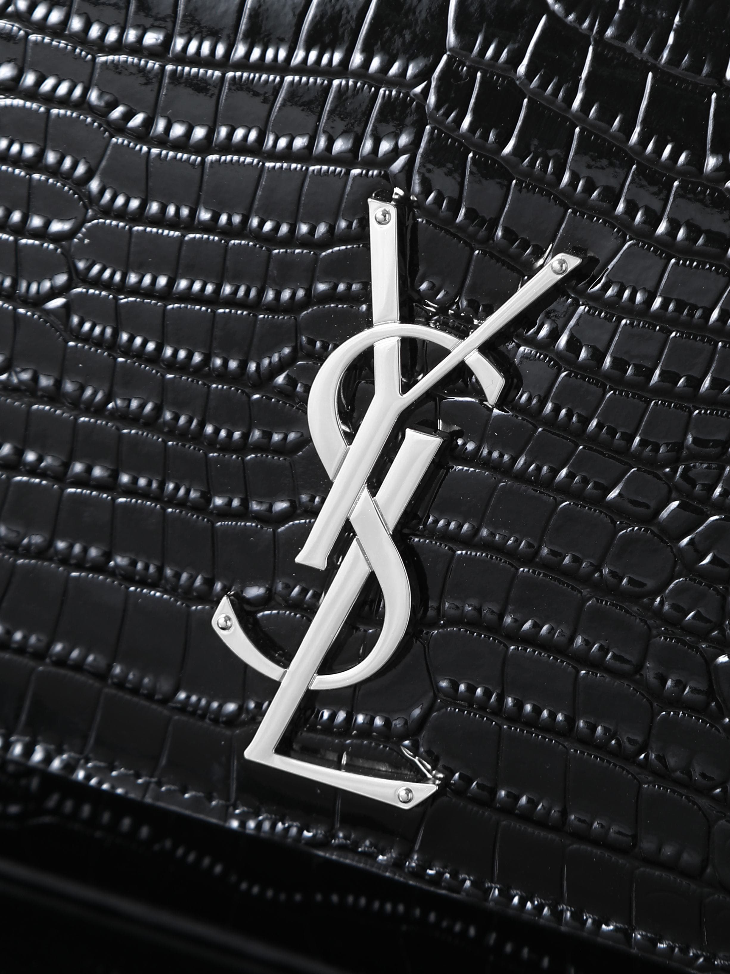C8448 Black crocodile-patterned silver buttons · 24cm 【Eternal Classic】KATE is definitely Yang Shulin’s eternal classic model – never out of style, a must-have item! A necessity for everyone! Whether it’s ten years ago or ten years from now, KATE remains  — image 5