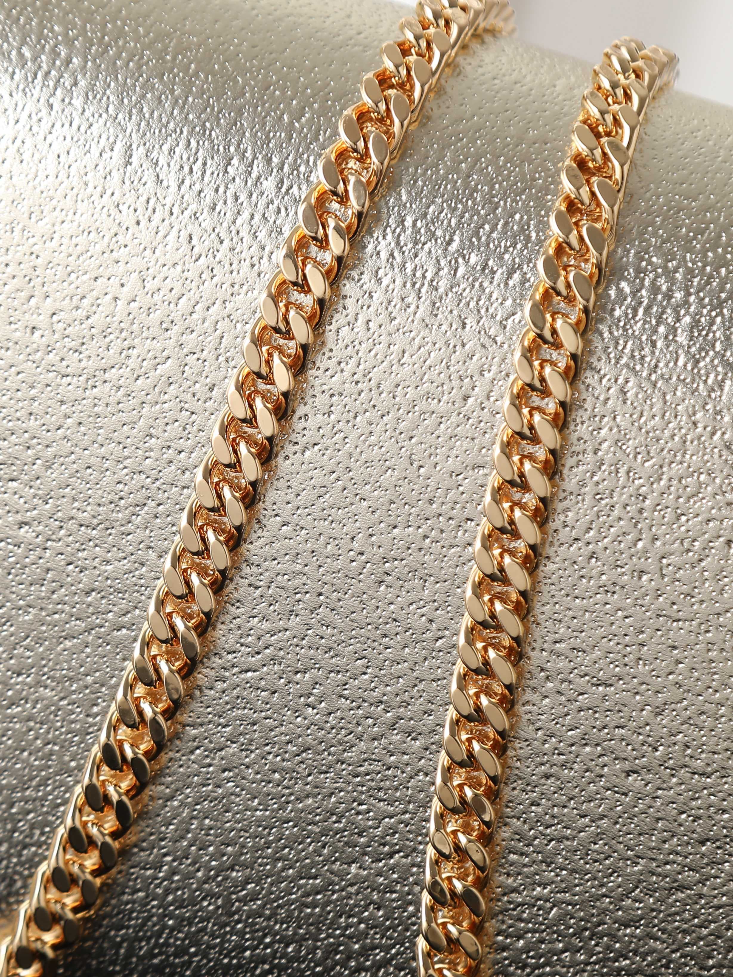 C8430 Golden diamond pattern gold buckles·24cm — image 7