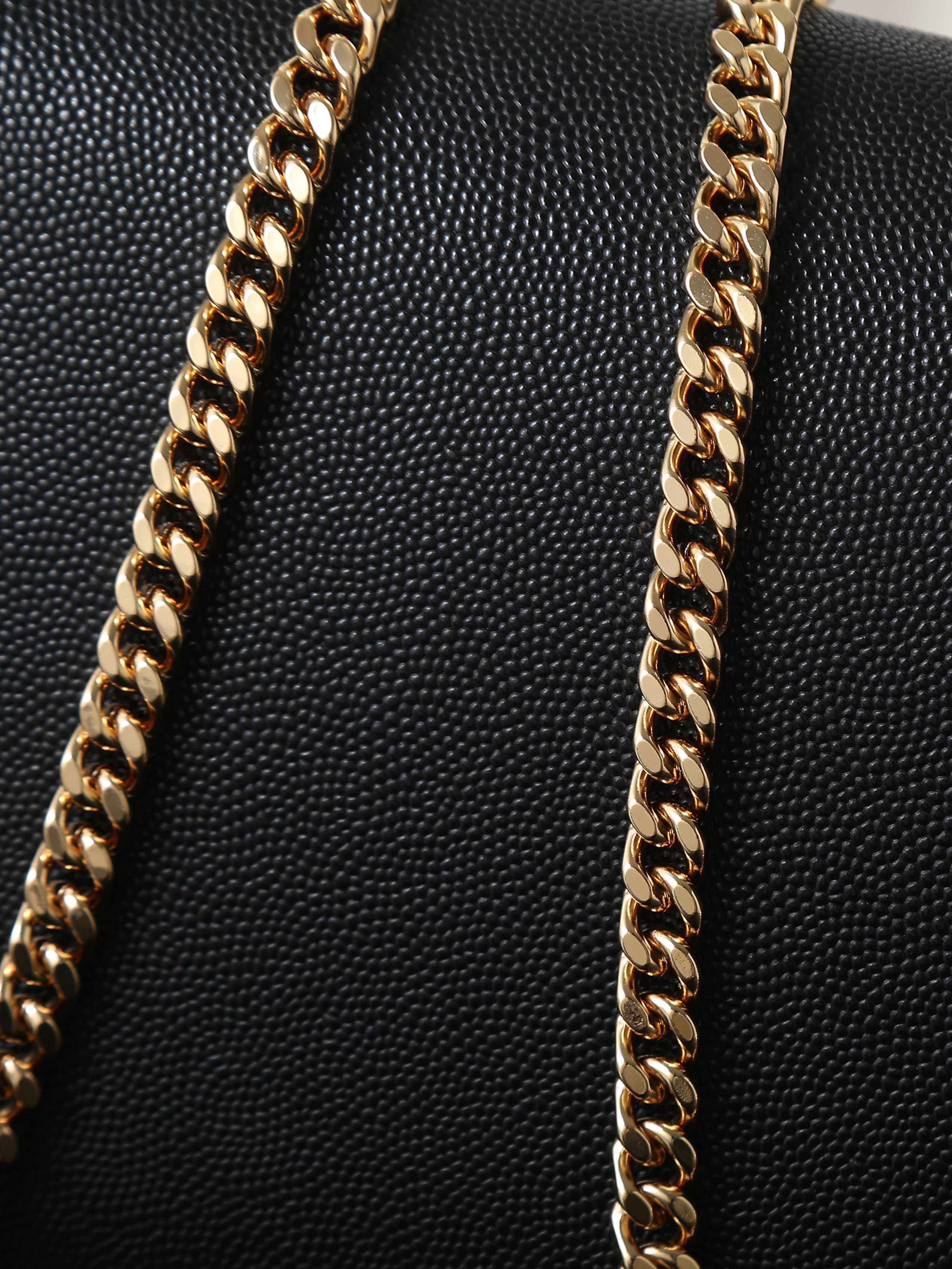 C8417 Black caviar gold buckle·24cm — image 7