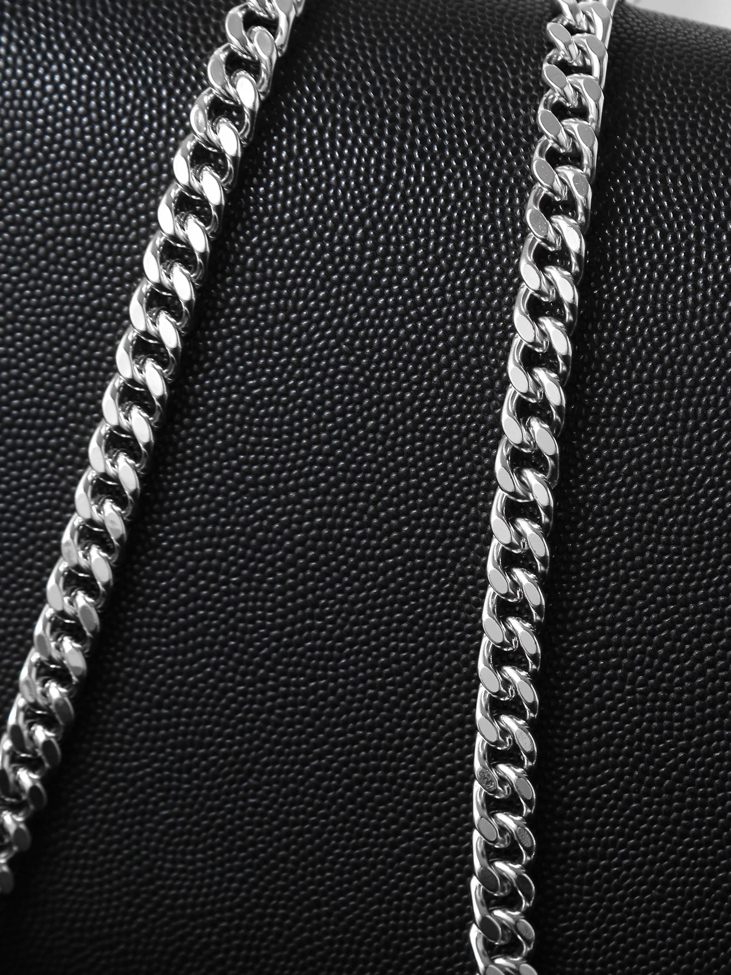 C8412 Black caviar silver clasp·24cm — image 8