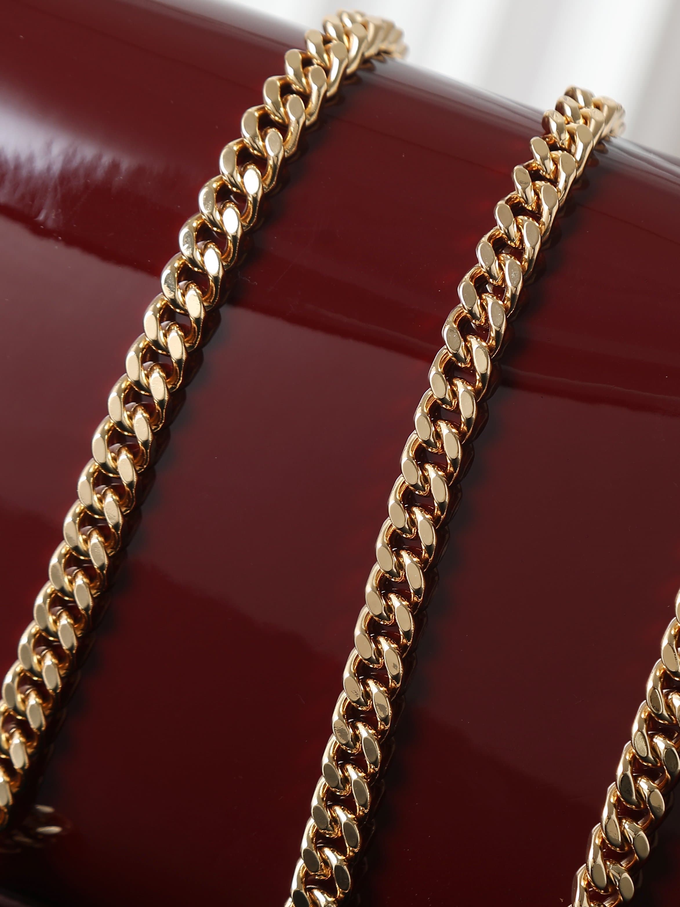 C8409 Jujube Red Lacquer Leather Gold Buckle·20cm — image 2
