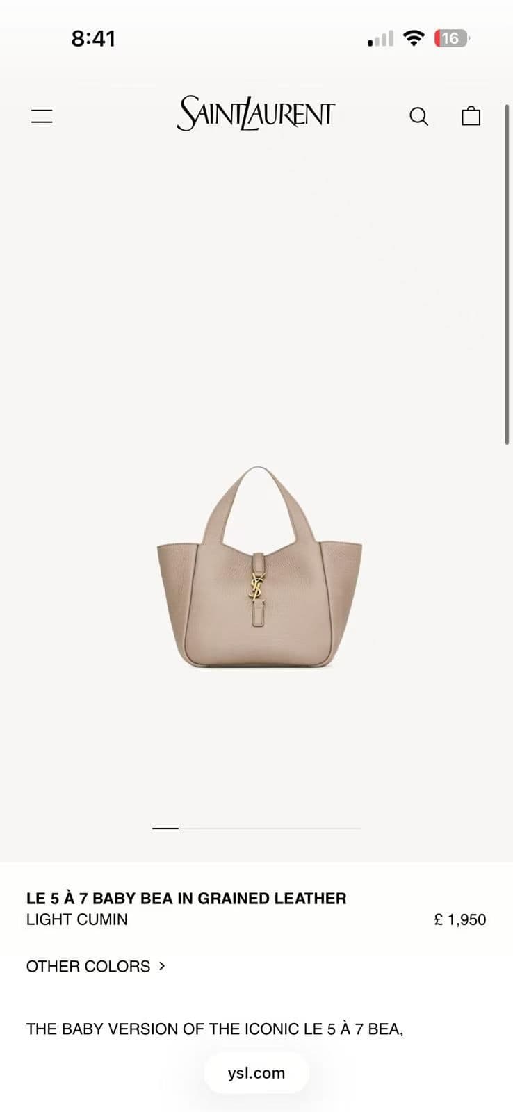 C8487 Bea small size tote zp — image 1