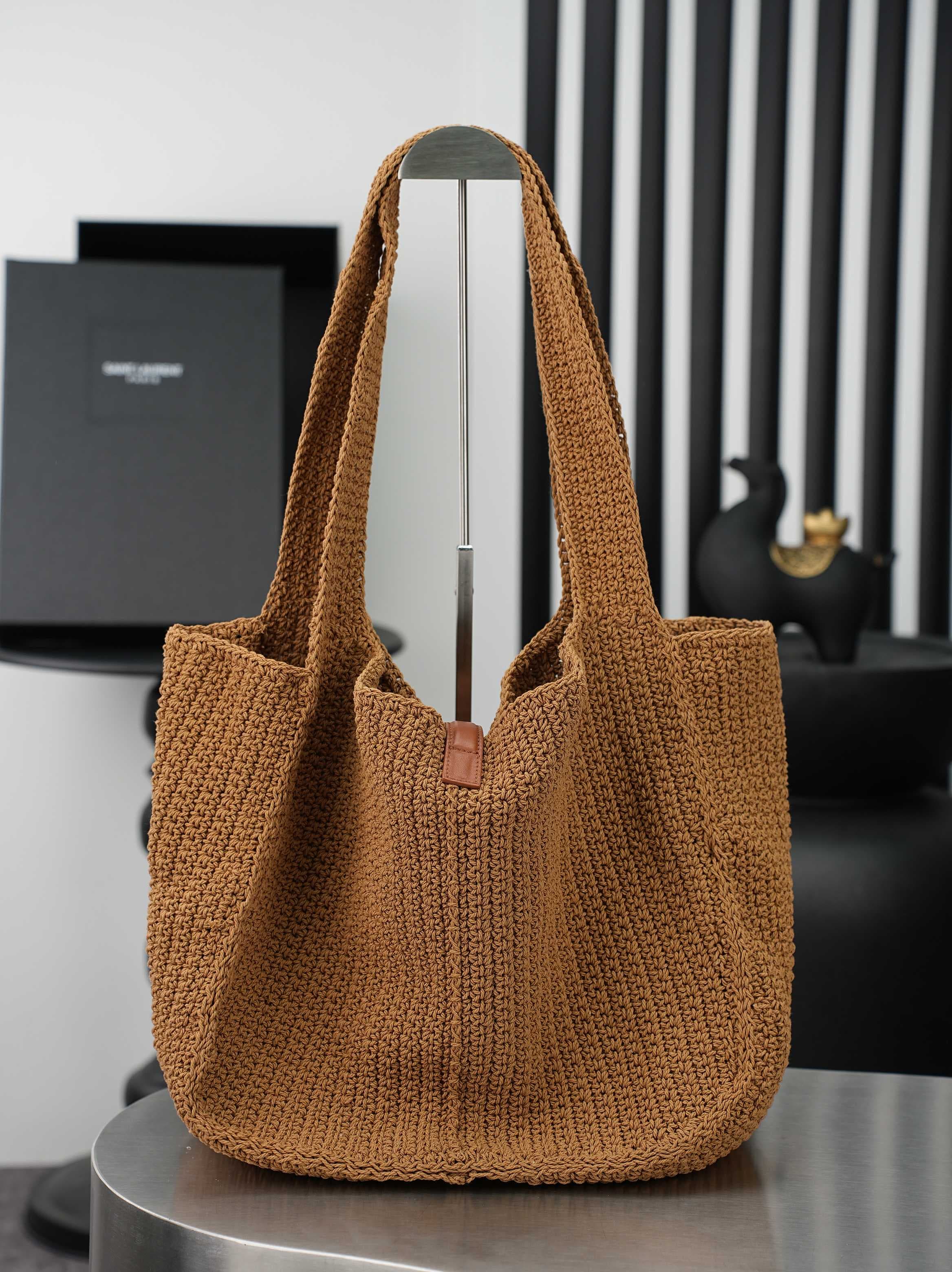 C8479 Bea·Rope-weaved shopping bags/Hobo bags — image 7