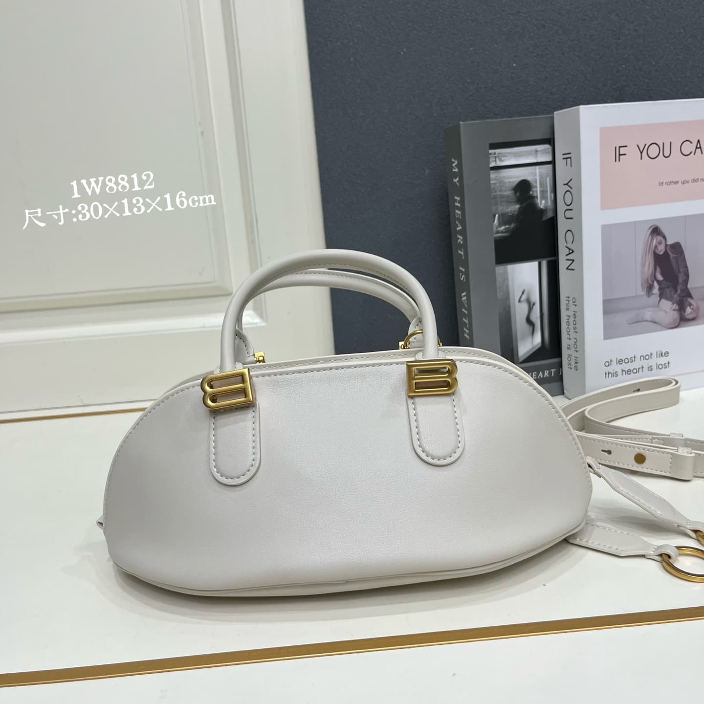 C3243 Balenciaga 2026 Bolero design, shell bag, top-grain cowhide — image 2
