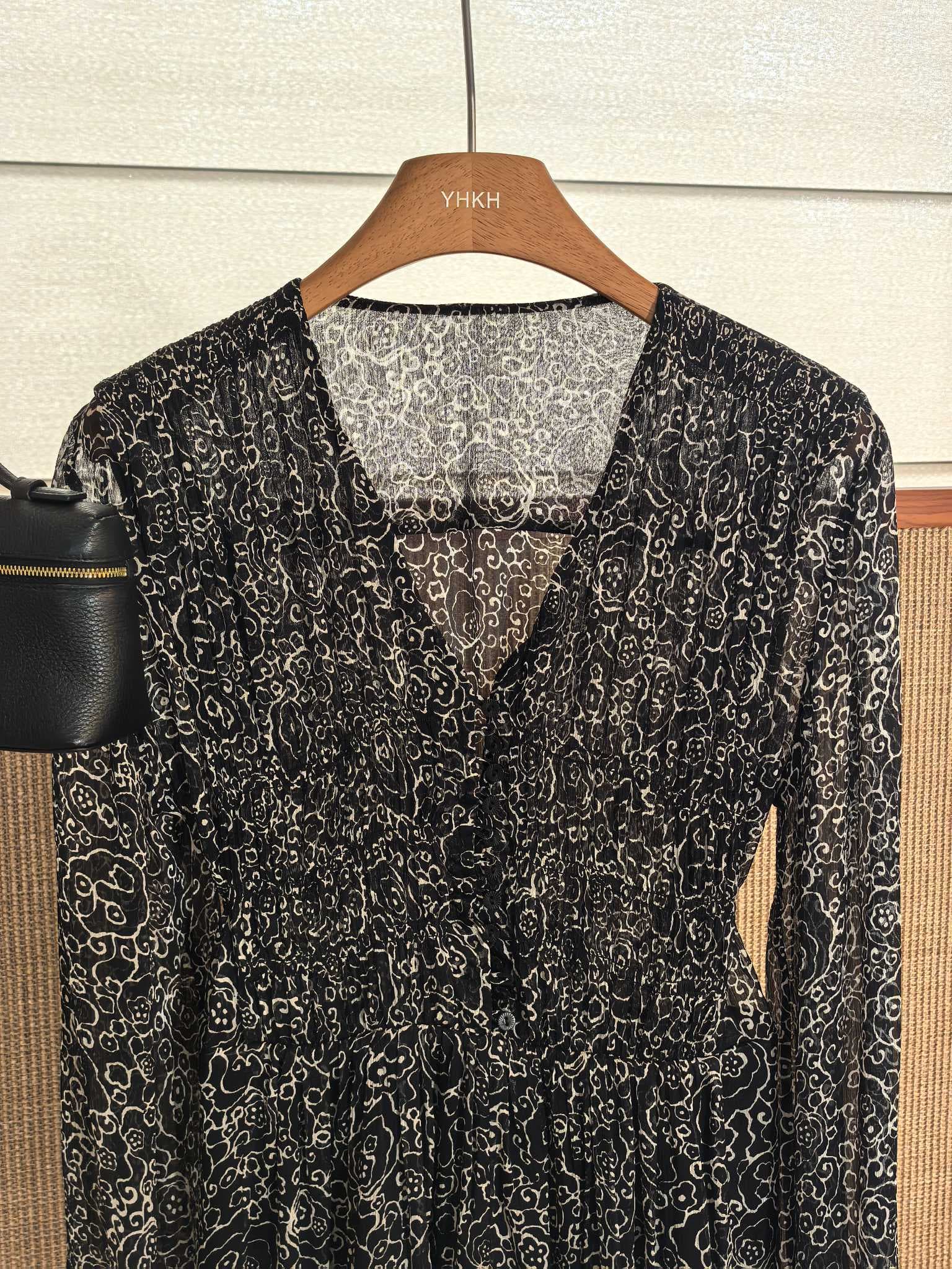 C18392 Spring new style romantic print dress — image 3