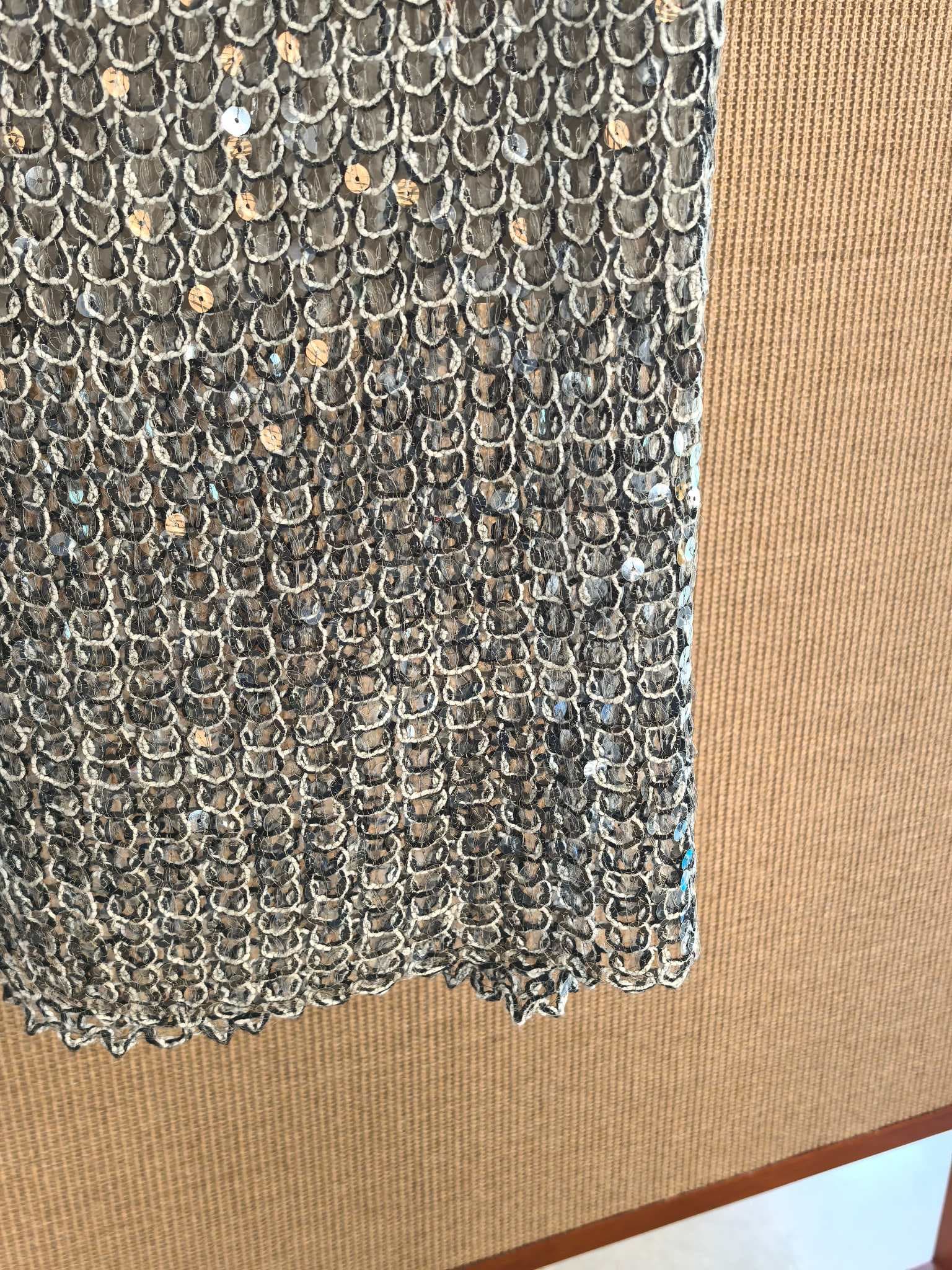 C18389 B*C Elegant, Heavy-Weighted, Sequined Skirt — image 3