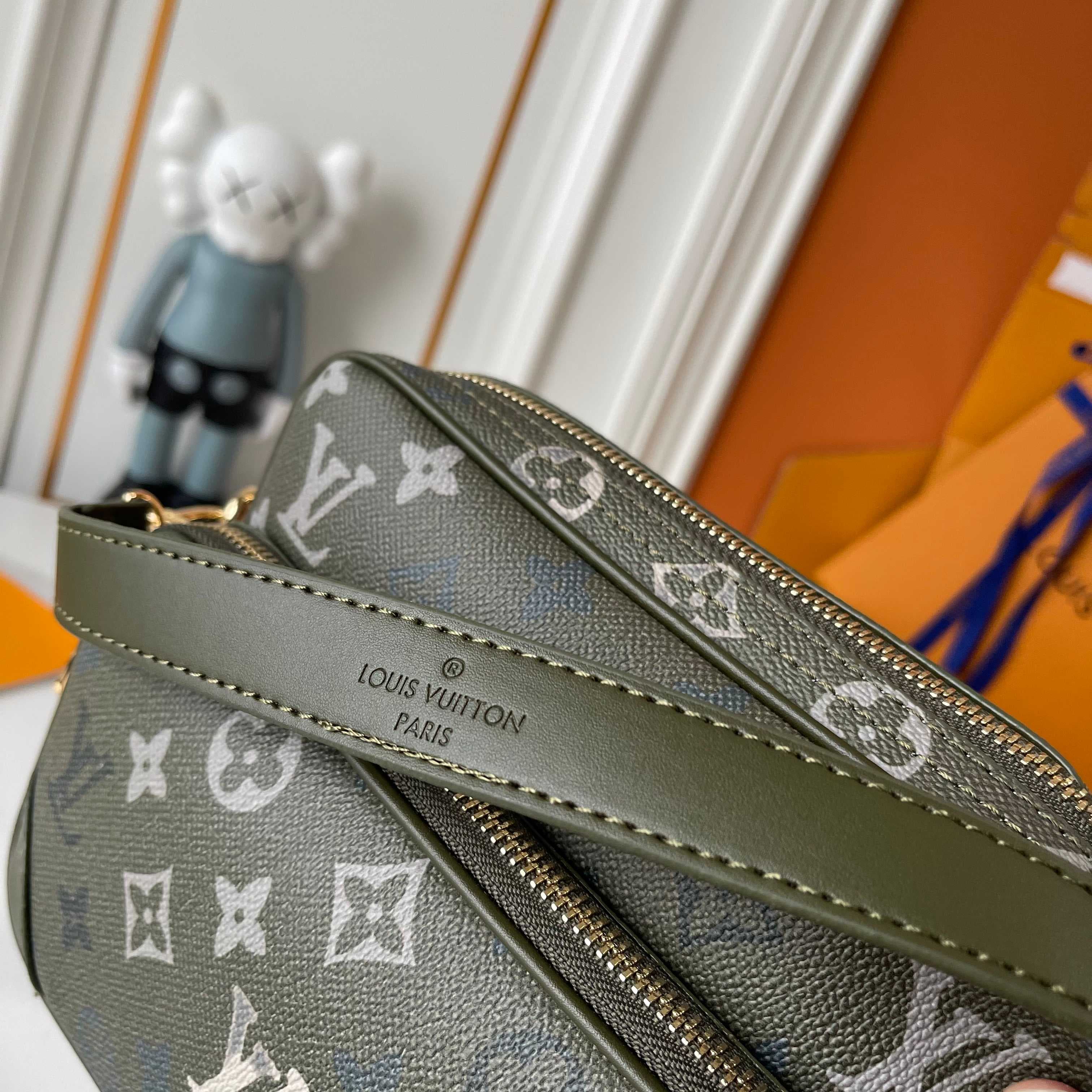 C5315 Upgraded version: M29273, M13987, M14016, M14988, M26068, M15296, M14682, M27232, n28606. This Nil handbag features elegant, shiny cowhide leather; the Louis Vuitton Paris logo is secured on the front using bead-shaped rivets. The side fastenings co — image 6
