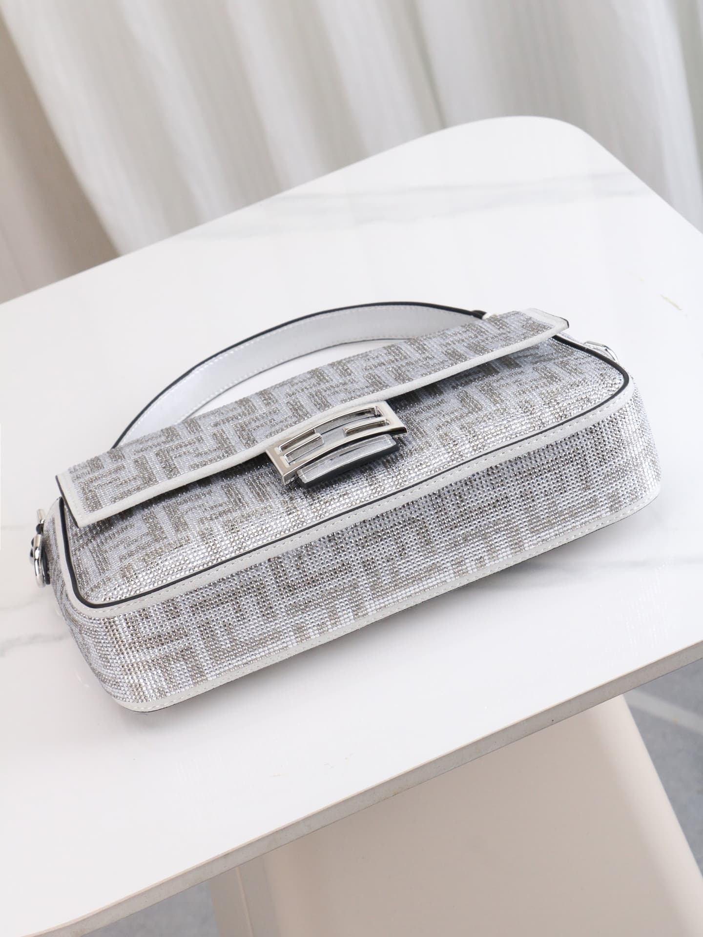 C2879 Model 7731 – Double F💎 diamond crossbody bag — image 3