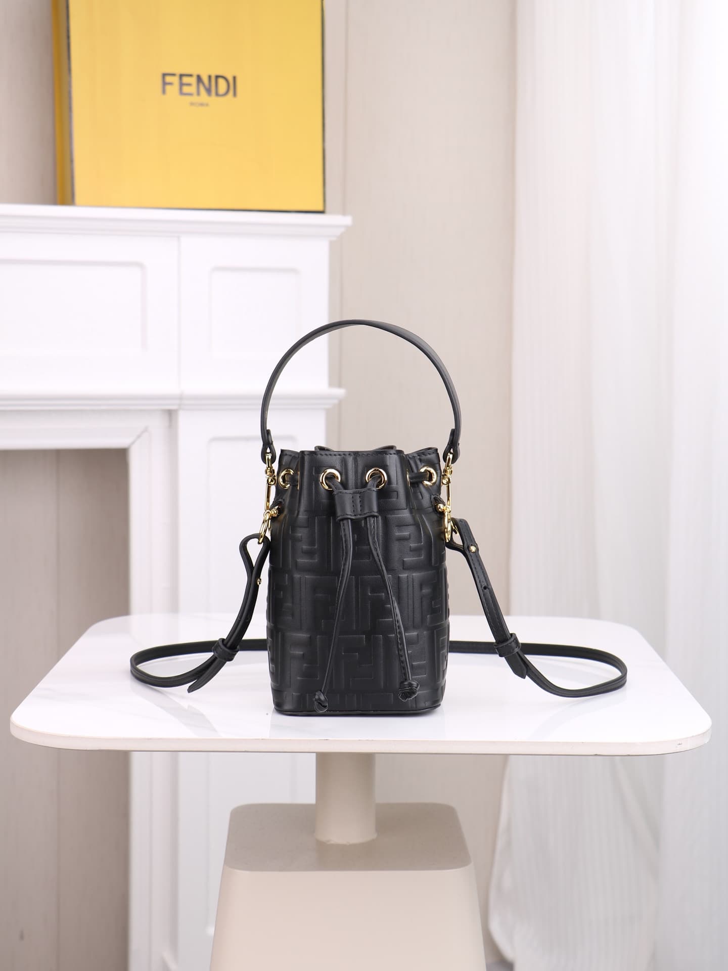 C2847 (Upgraded version, 100% full-grain cowhide) [Fendi MINI BUCKET] — image 1