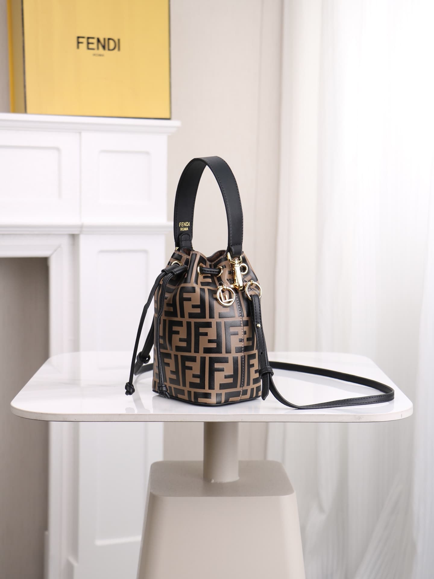 C2848 (Upgraded version, 100% full-grain cowhide) [Fendi MINI BUCKET] — image 3