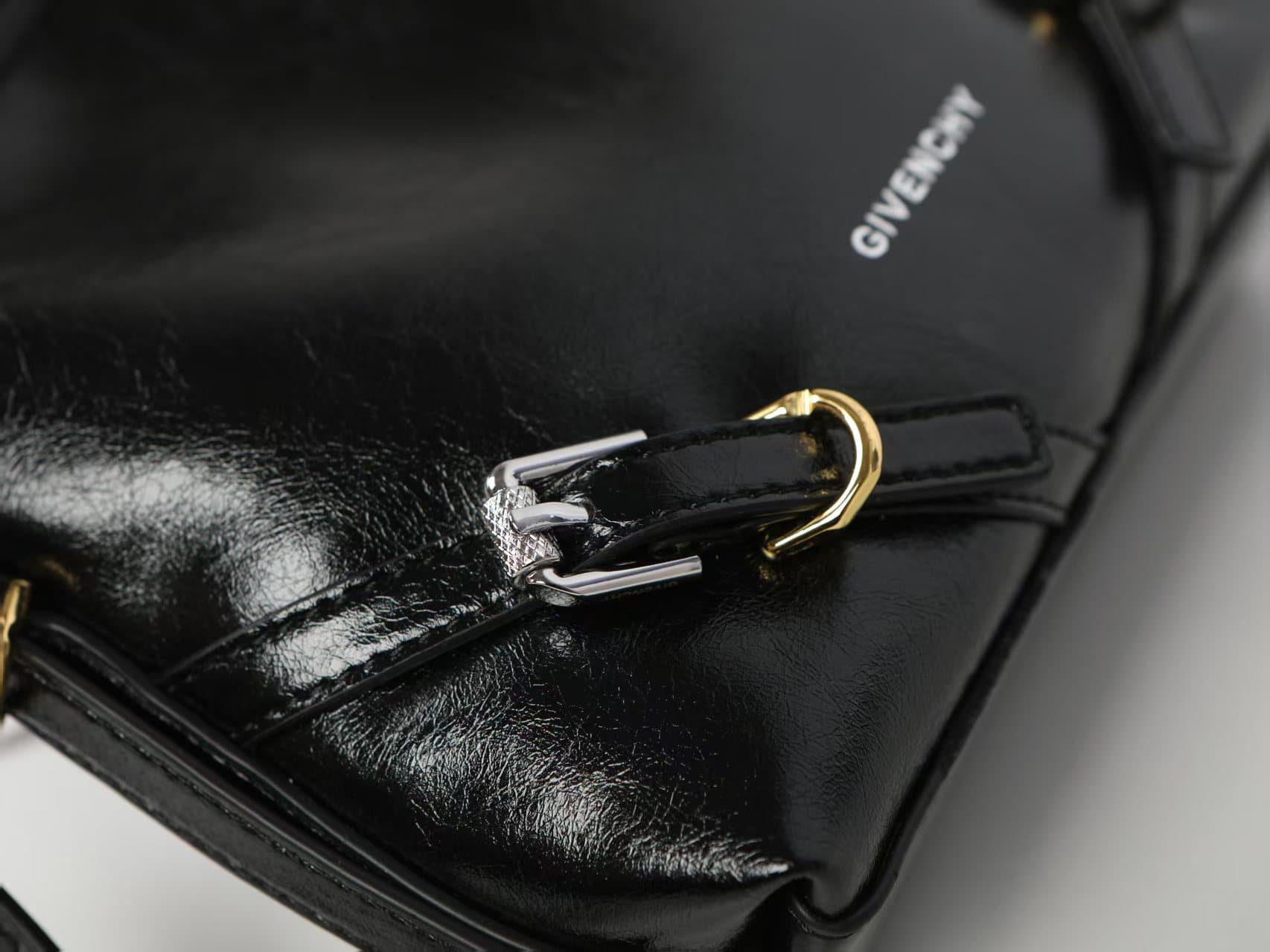 C3159 New model 200. Givenchy/Voyou nano summer collection – cute design, detachable shoulder strap, metal clasp, leather shoulder bag with crossbody function, phone bag, mini size. Top-grade leather, dimensions: 19*16, 5*4 (in centimeters). Model number: — image 7