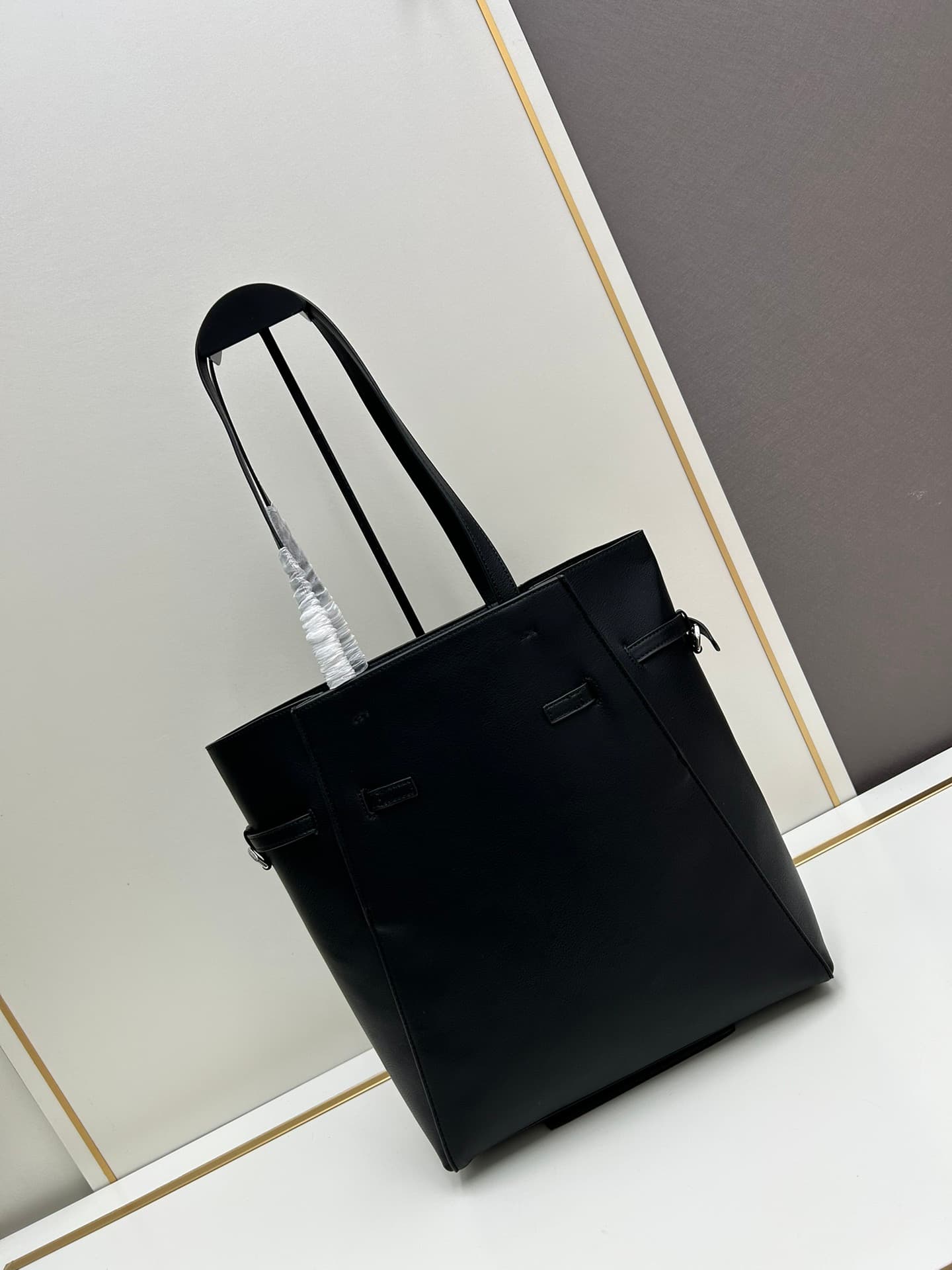 C3202 Gucci 2024 New Model Shopping Bag · Small Size, Lightly Tanned Leather Tote Bag — image 2