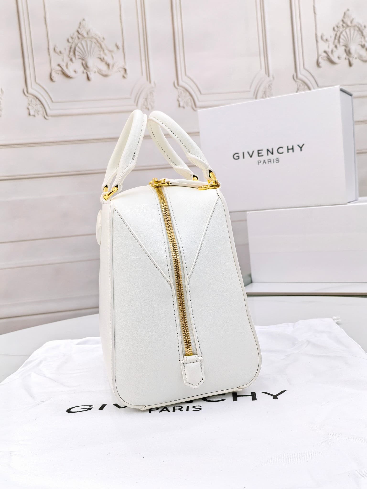 C3171 Medium size 😀😀 2024 new model, Gucci, lightly tanned glossy cowhide leather handbag/shoulder bag — image 3