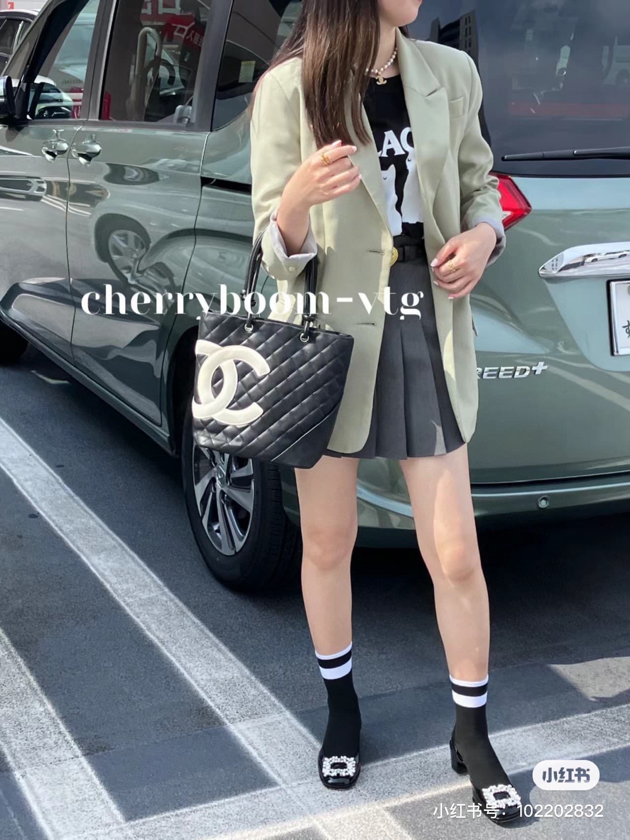 C692 New model 💰 Chanel Panda Kangpeng basket ||| The classic black and white panda color scheme is really beautiful! It gives a high-end feel. — image 7