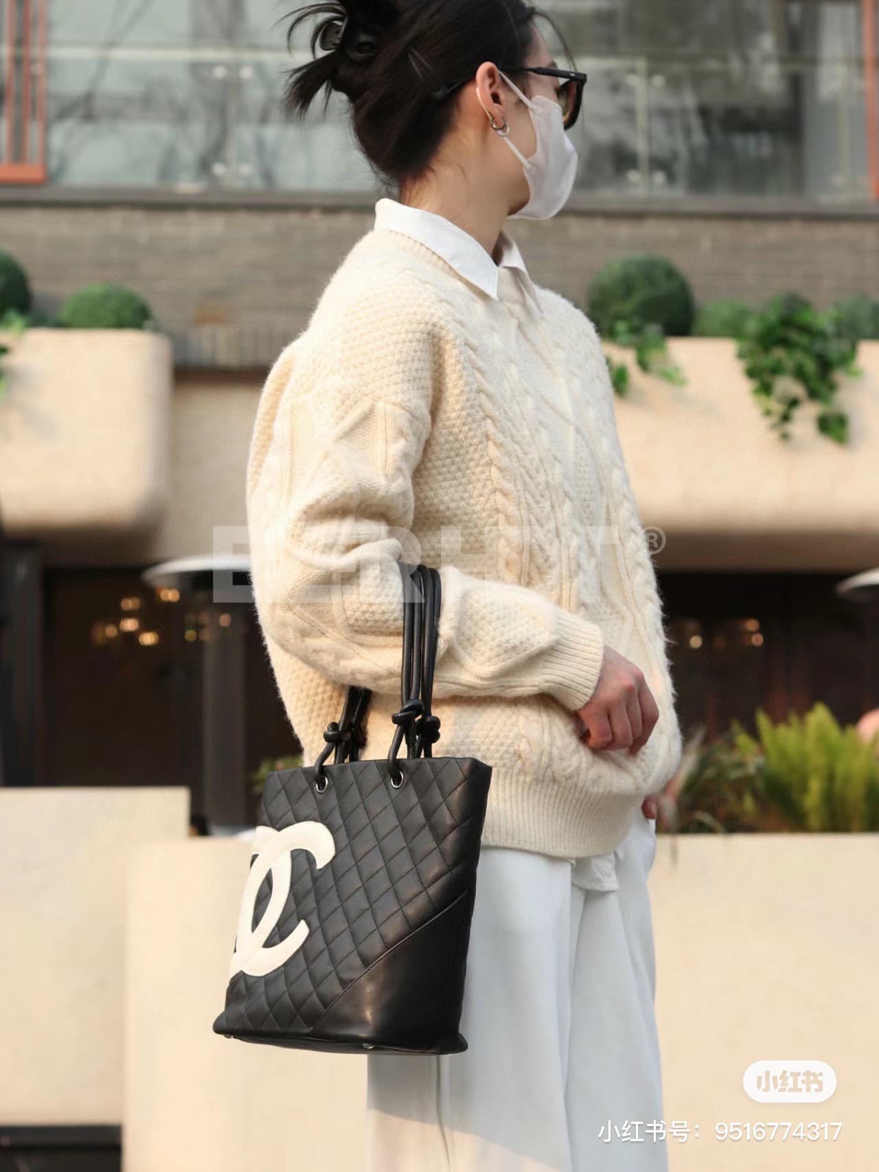 C692 New model 💰 Chanel Panda Kangpeng basket ||| The classic black and white panda color scheme is really beautiful! It gives a high-end feel. — image 4