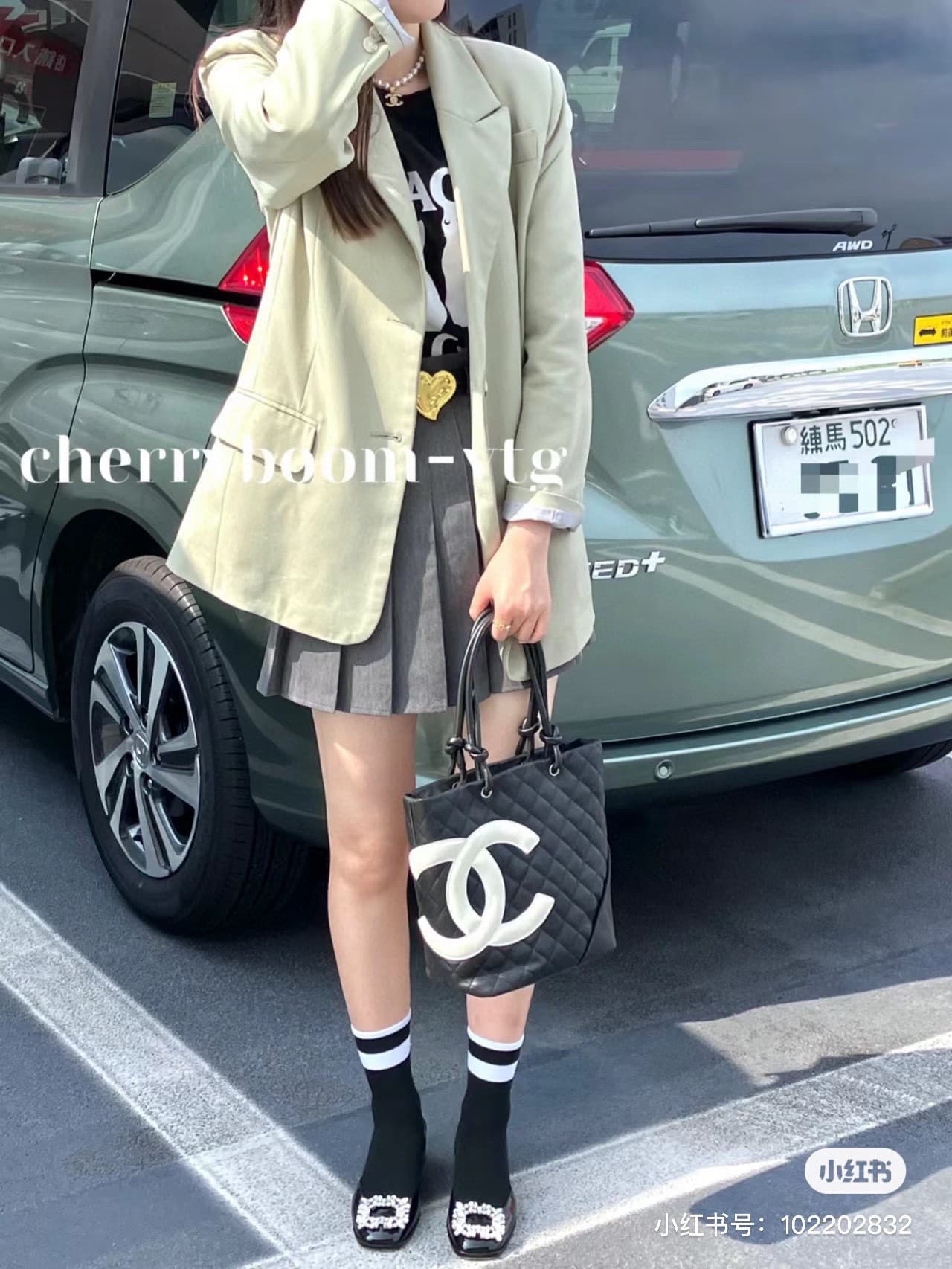 C692 New model 💰 Chanel Panda Kangpeng basket ||| The classic black and white panda color scheme is really beautiful! It gives a high-end feel. — image 8