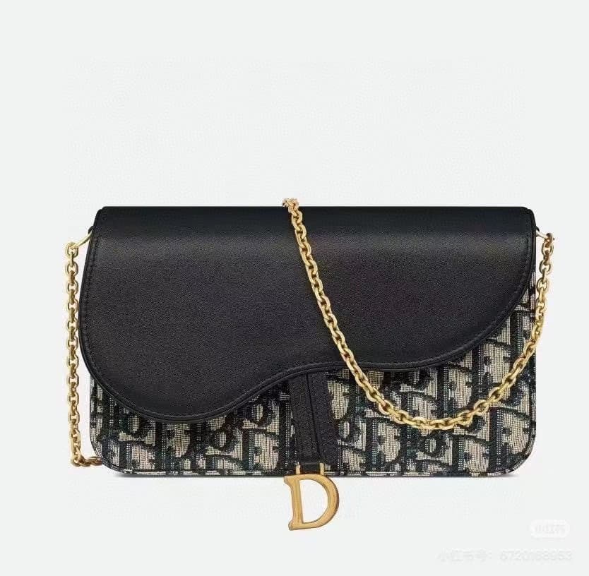 C1872 Boxes 💰 Dior saddle bag, shoulder chain bag ||| The trend of saddle bags is back. In today’s terms, this chain-style saddle bag is the best choice. Otherwise, how can we say that fashion is just a cycle? — image 3