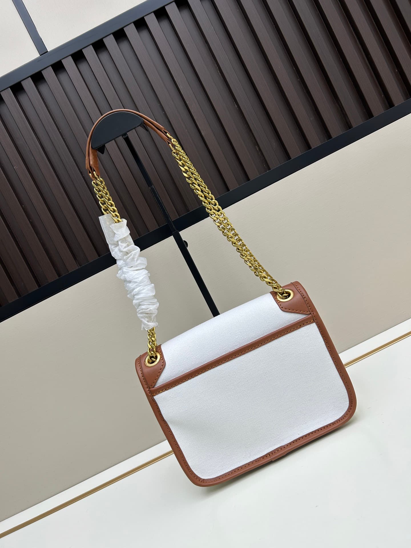 C8705 New small-sized bag with box 💰 Saint Laurent YSL Niki – Latest linen color, crossbody or shoulder bag |||| Saint Laurent YSL Niki – Latest linen color crossbody or shoulder bag ✨ A touch of romance and Turkish style; the fabric is truly unique and f — image 2