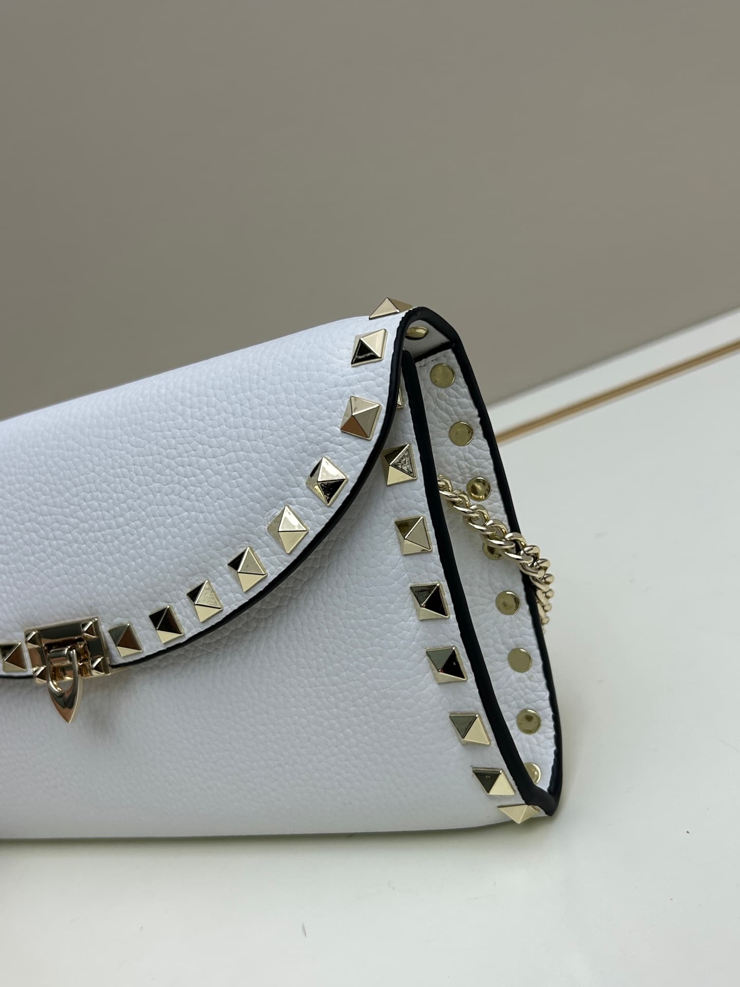 C8296 Garavani Rockstud Mini leather crossbody bag, featuring the iconic hook closure design — image 4