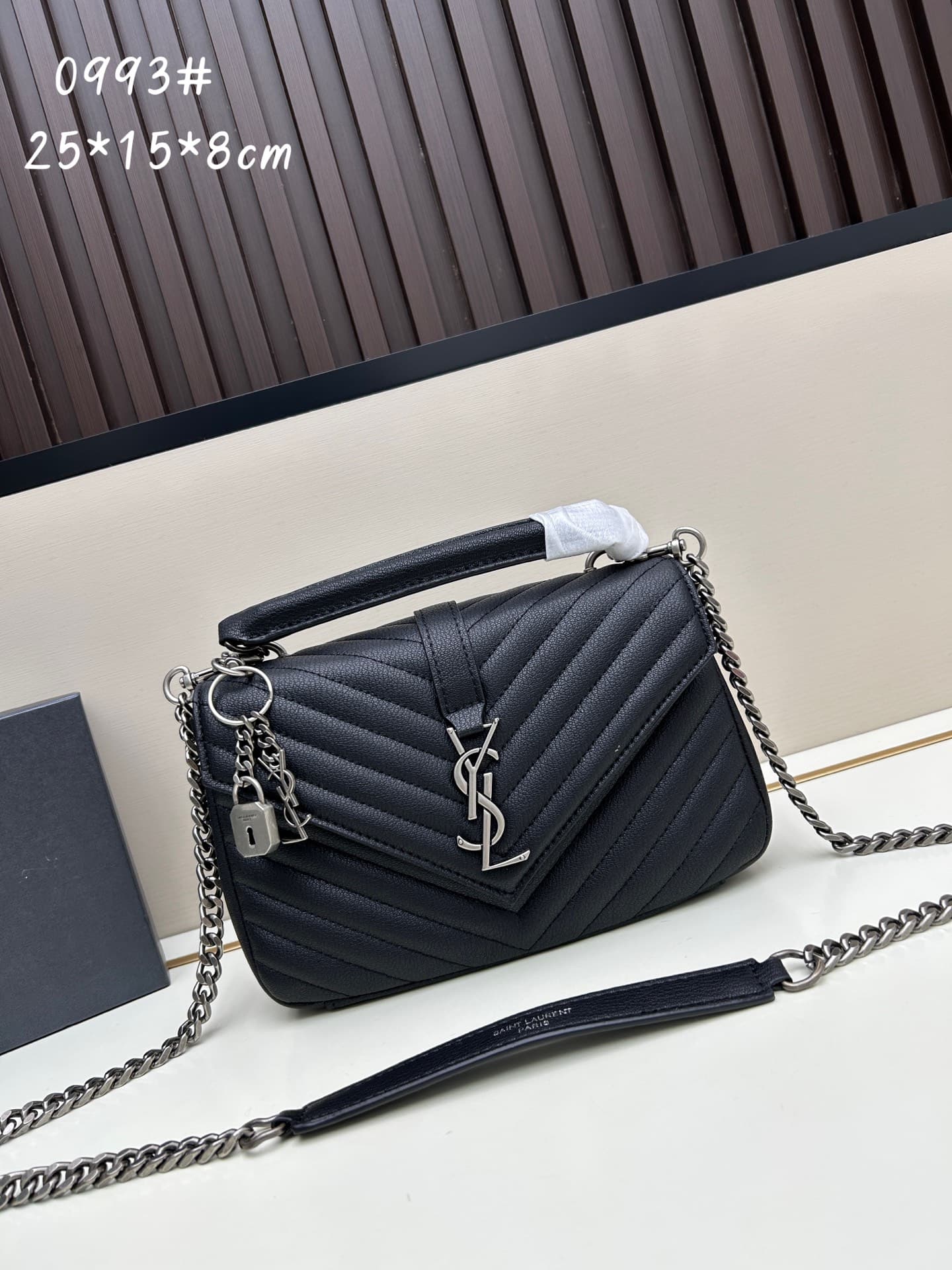 C8731 New version of the Saint Laurent classic postman bag – a true evergreen in the fashion world🌟|||🔥 This classic Saint Laurent postman bag is truly a leader in the fashion industry! It seems to transform you into a fashion expert in just one second!😍 — image 5