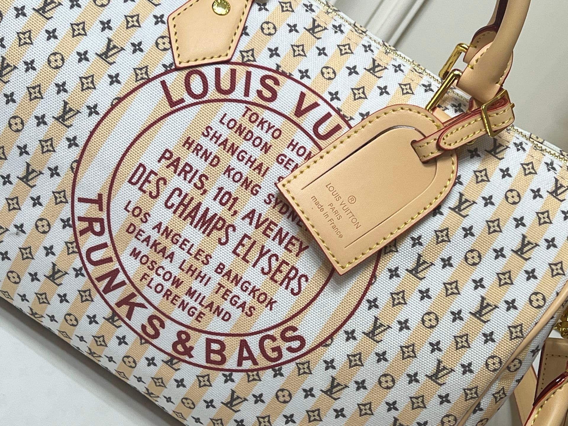 C5335 💰M28677 M13344 Exhibit-style model. This Speedy Soft 30 is from LV Travels With Grace Coddlington line. — image 5
