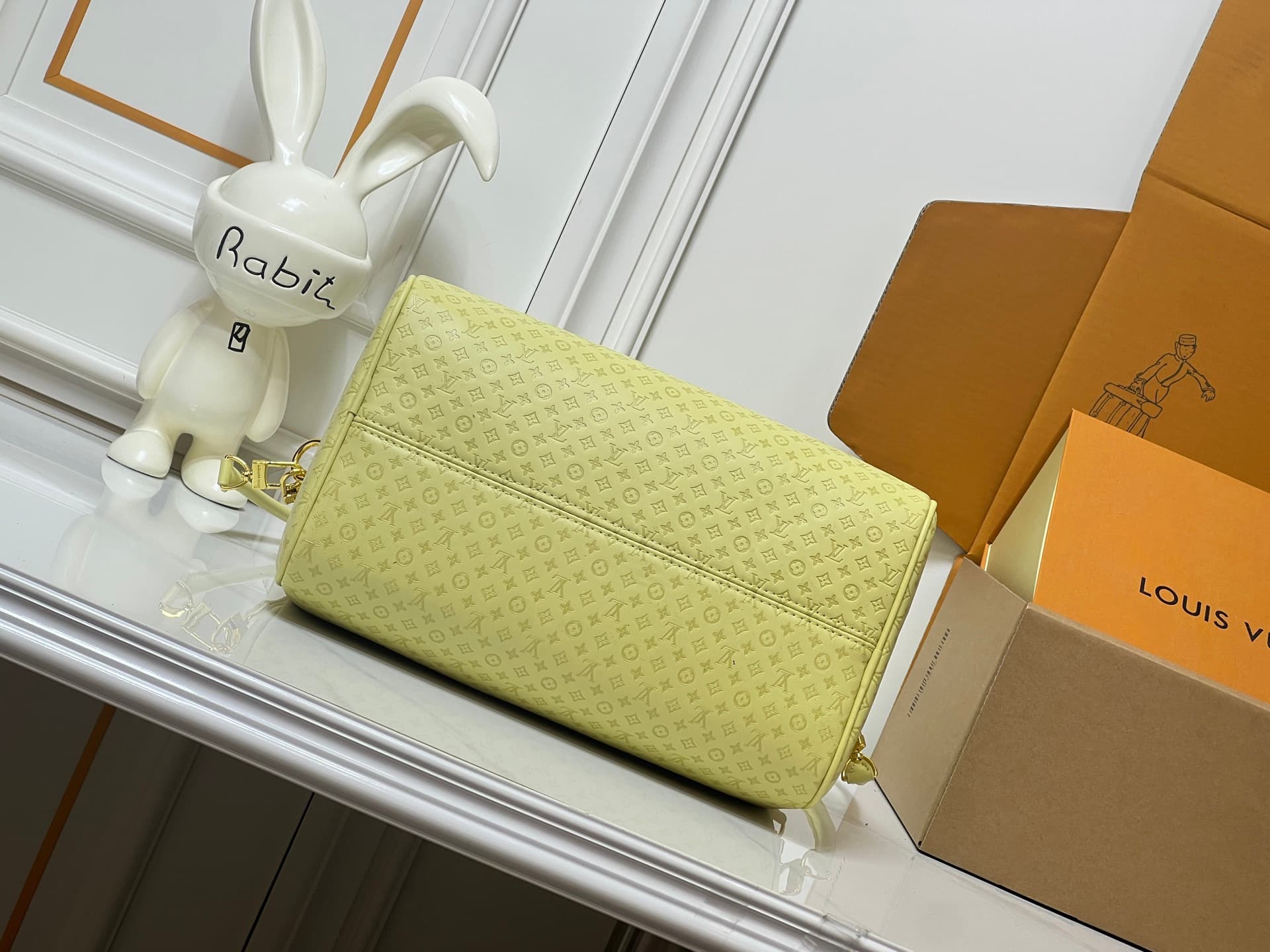 C5157 💰M29535 M13344 Speedy30 Handbags belong to the brand’s classic collection. Made from high-quality cowhide leather, they feature Monogram patterns, and the light beige color is elegant and versatile ✨. The bag has a Boston shape, with appropriate siz — image 7