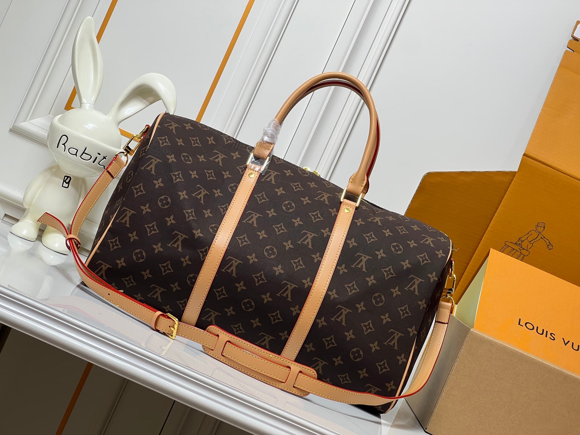 C5071 💰M41416 M99918 Brown monochrome LV travel bag 2026 Early autumn handbag — image 5