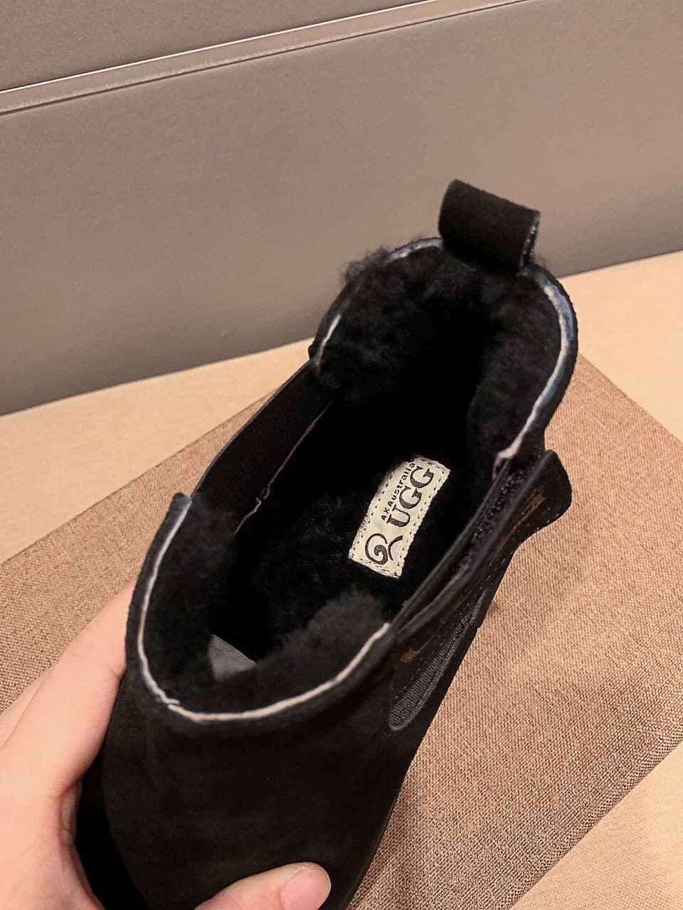 D14 (Real), brand UGG, official latest model, original order 1:1 latest boots made of genuine wool, fake one pays ten, absolutely high-end goods, quality is beyond words, carefully selected high-quality imported leather, dedicated to creating perfect gent — image 4