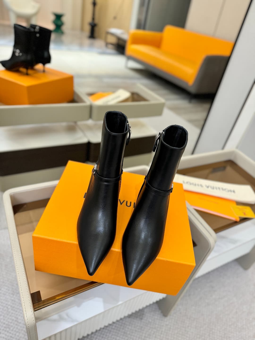 D9021 [Special Order Level] Louis Vuitton 2025 Official Short Boots Collection! Perfect fit. — image 6